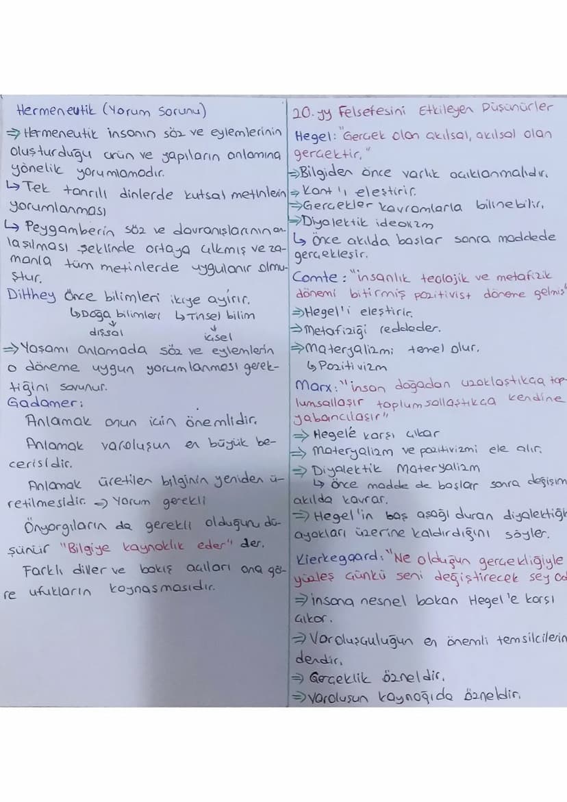 20.yy in Genel Özellikleri
miştir.
> Din, sanat, ahlak gibi alanlarda fel-
sefi değerlendirmeler önem kazan-
→Toplumsal sınıflar, sosyoekono