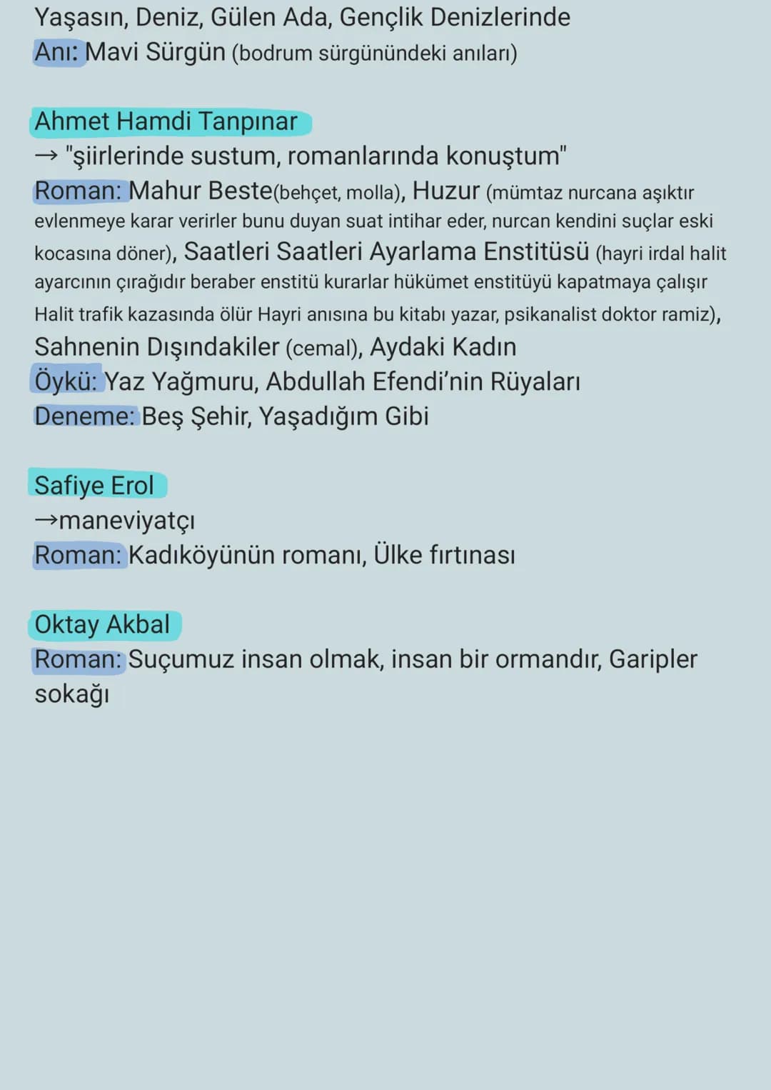 Bireyin iç dünyasını yansıtan roman
→Çehov tarzı, psikanalist, freud
→ Ruh çözümleme, iç konuşma, bilinç akımı, düş analizi gibi
teknikler k