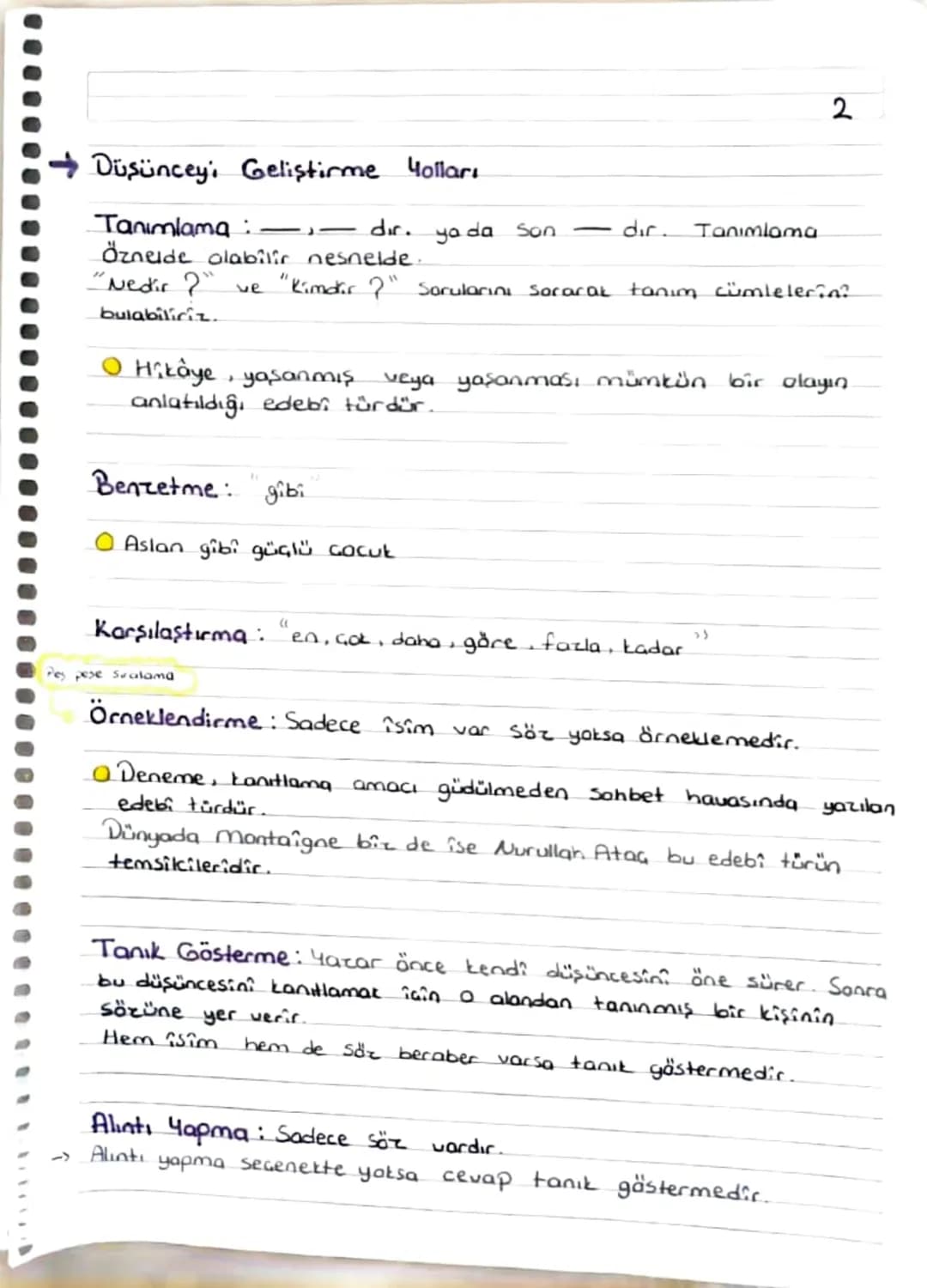 PARAGRAFTA ANLAM
Anlatım Biçimleri: KOD → Ö-A-B-T
1
Öyküleme: Öyküleyici anlatım diğer bir deyişle hikaye etmedir.
Hareketlilik vardır.
Aker