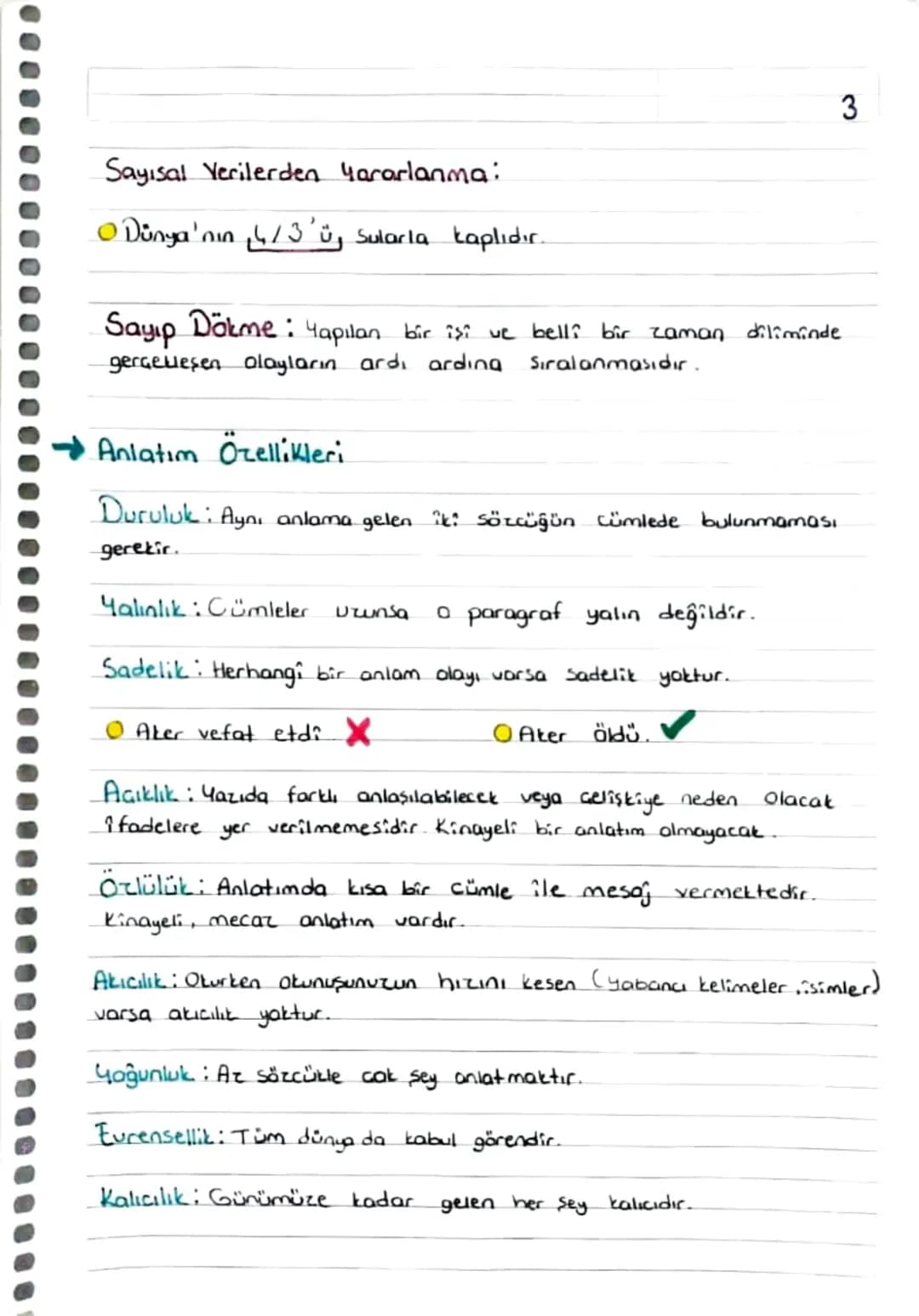 PARAGRAFTA ANLAM
Anlatım Biçimleri: KOD → Ö-A-B-T
1
Öyküleme: Öyküleyici anlatım diğer bir deyişle hikaye etmedir.
Hareketlilik vardır.
Aker