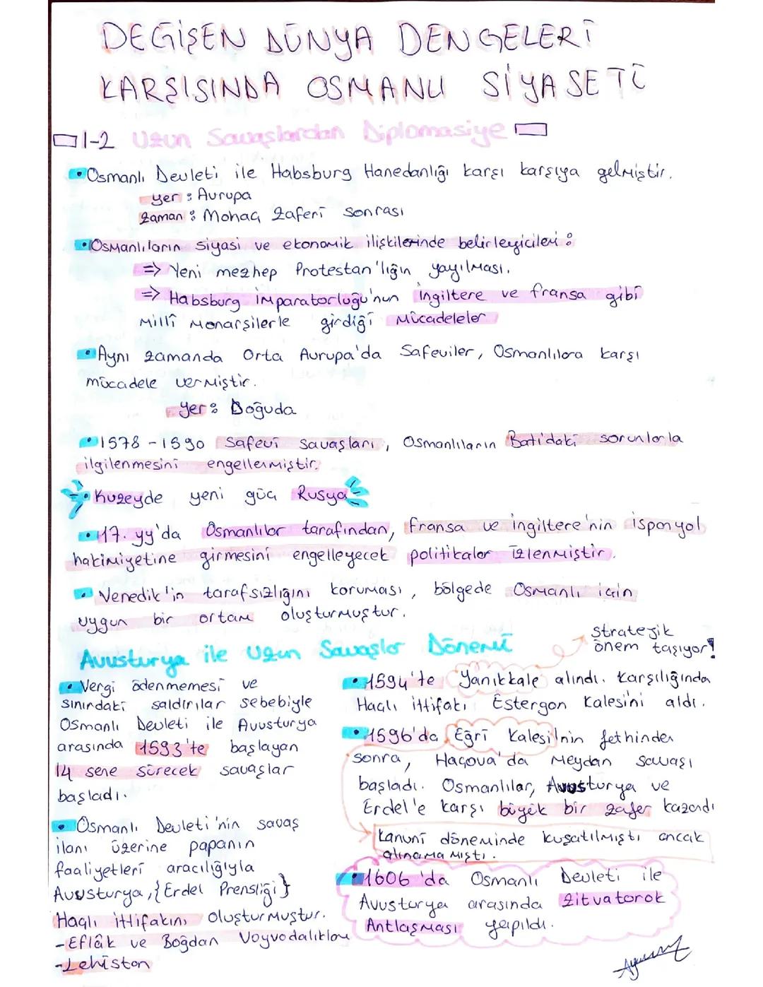 Değişen Dünya Dengeleri Karşısında Osmanlı Siyaseti