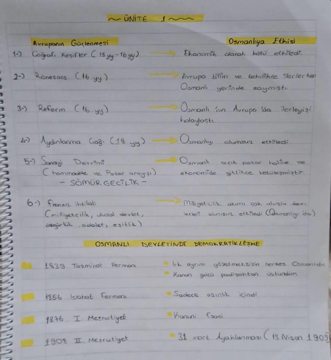 8.sınıf İnkılap tarihi