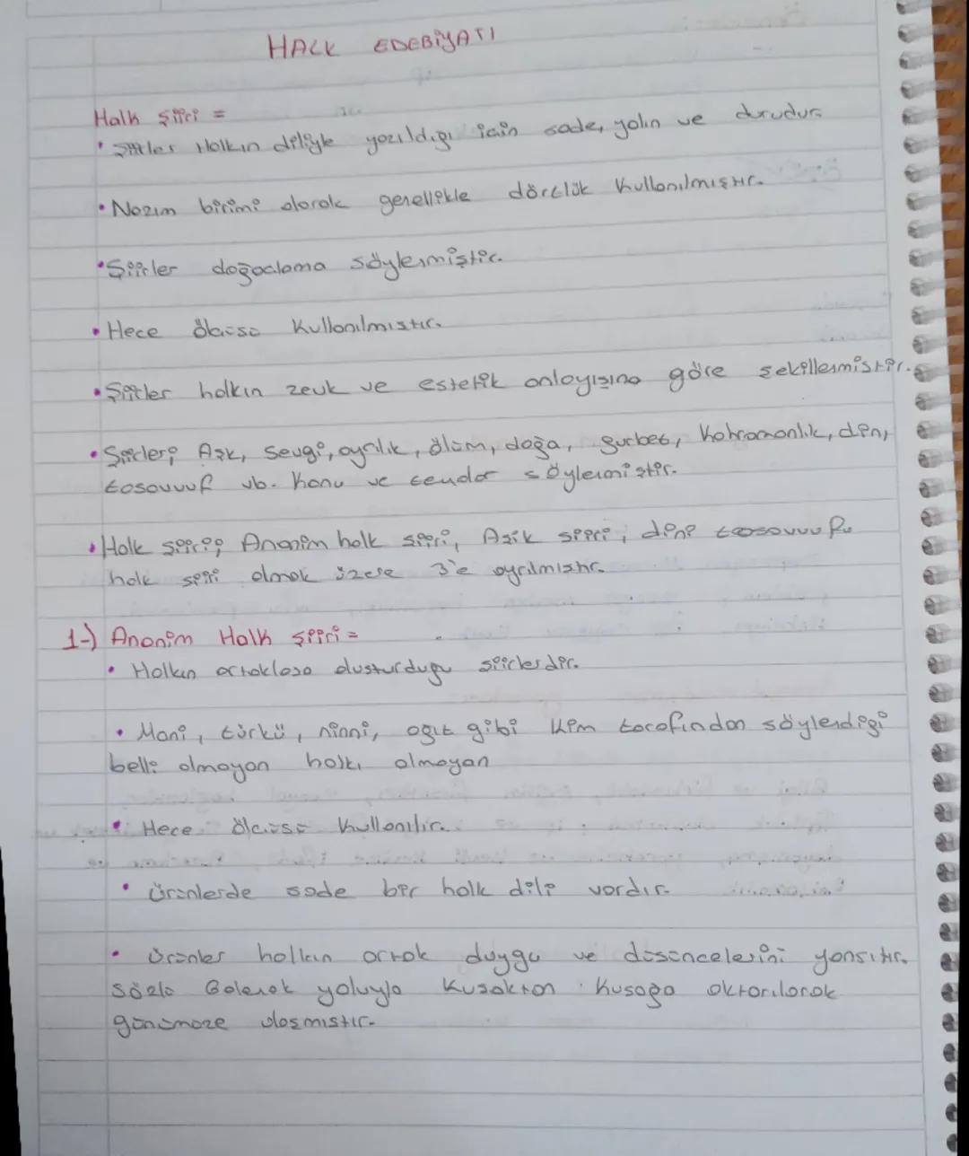 Halk şiiri =
HALK EDEBİYATI
• Stiles Holkin diliyle youıldığı iain
•Nozim birimi olorok
genellikle
sade, yolin
durudus
ve
dörtlük KullanılmI