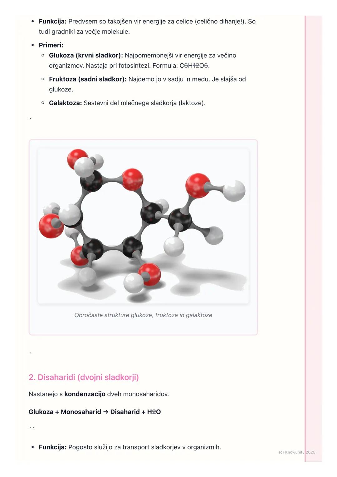 # Organske molekule: ogljikovi
hidrati

Uvod v ogljikove hidrate

Ogljikovi hidrati so ena od štirih glavnih skupin organskih molekul v živi