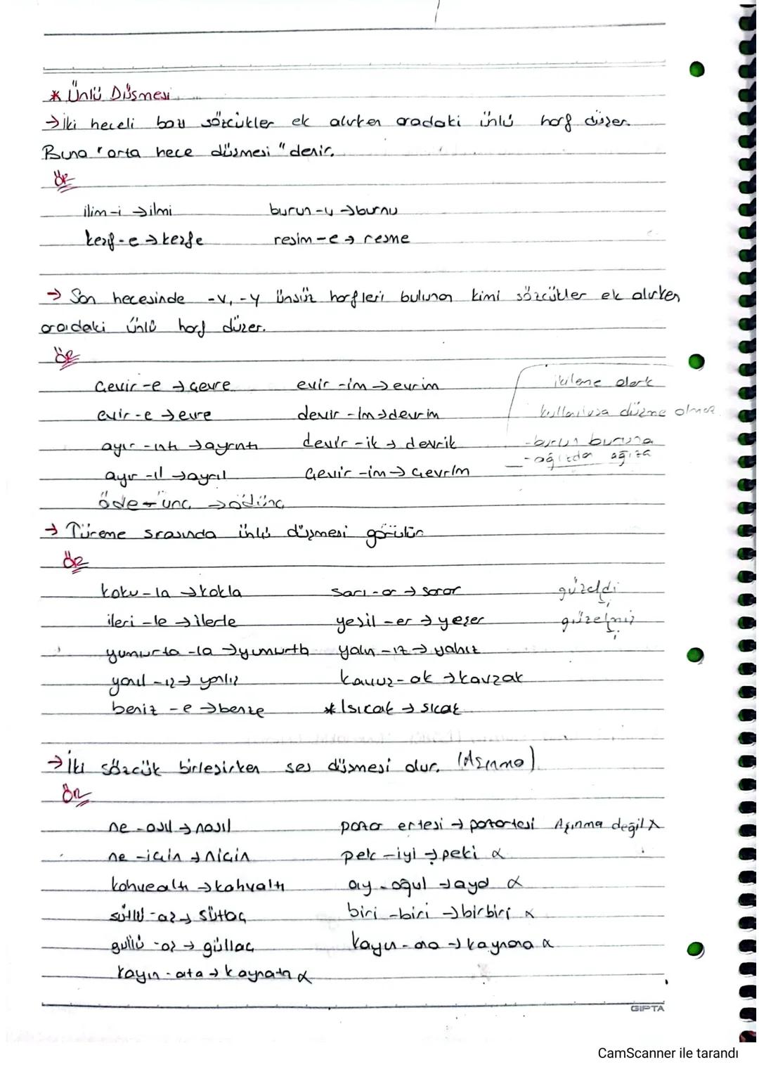 SES BILGIS
* Büyük ünlü Uyumu (kallınlık - İncelik Uyumu)
0, 1, 0, 4 Skaln.
ei, dü
ince
→Türkçe sözcüklerini ilk necesinde kalın ünlü varsa 