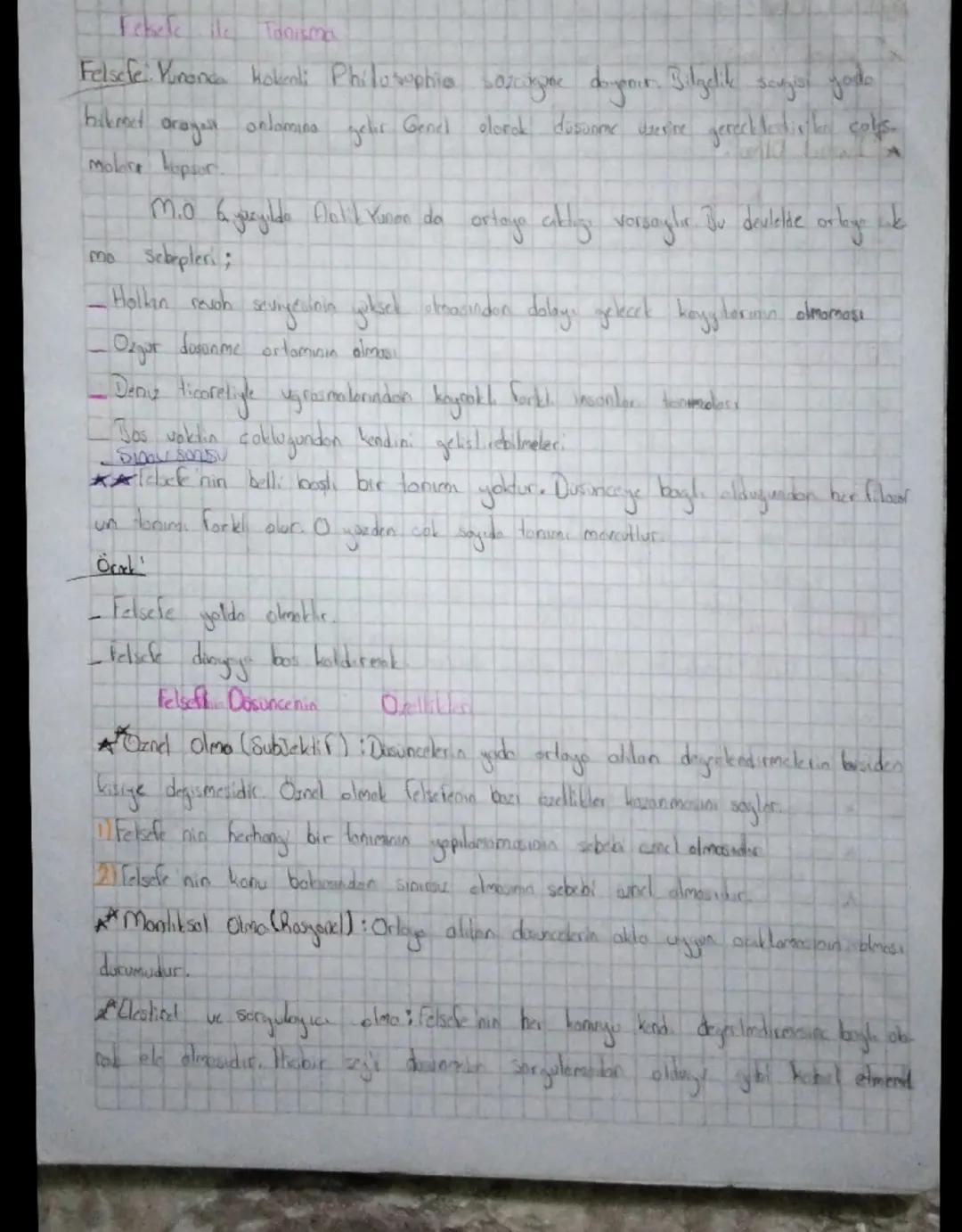 Felsefe ye başlangıç 