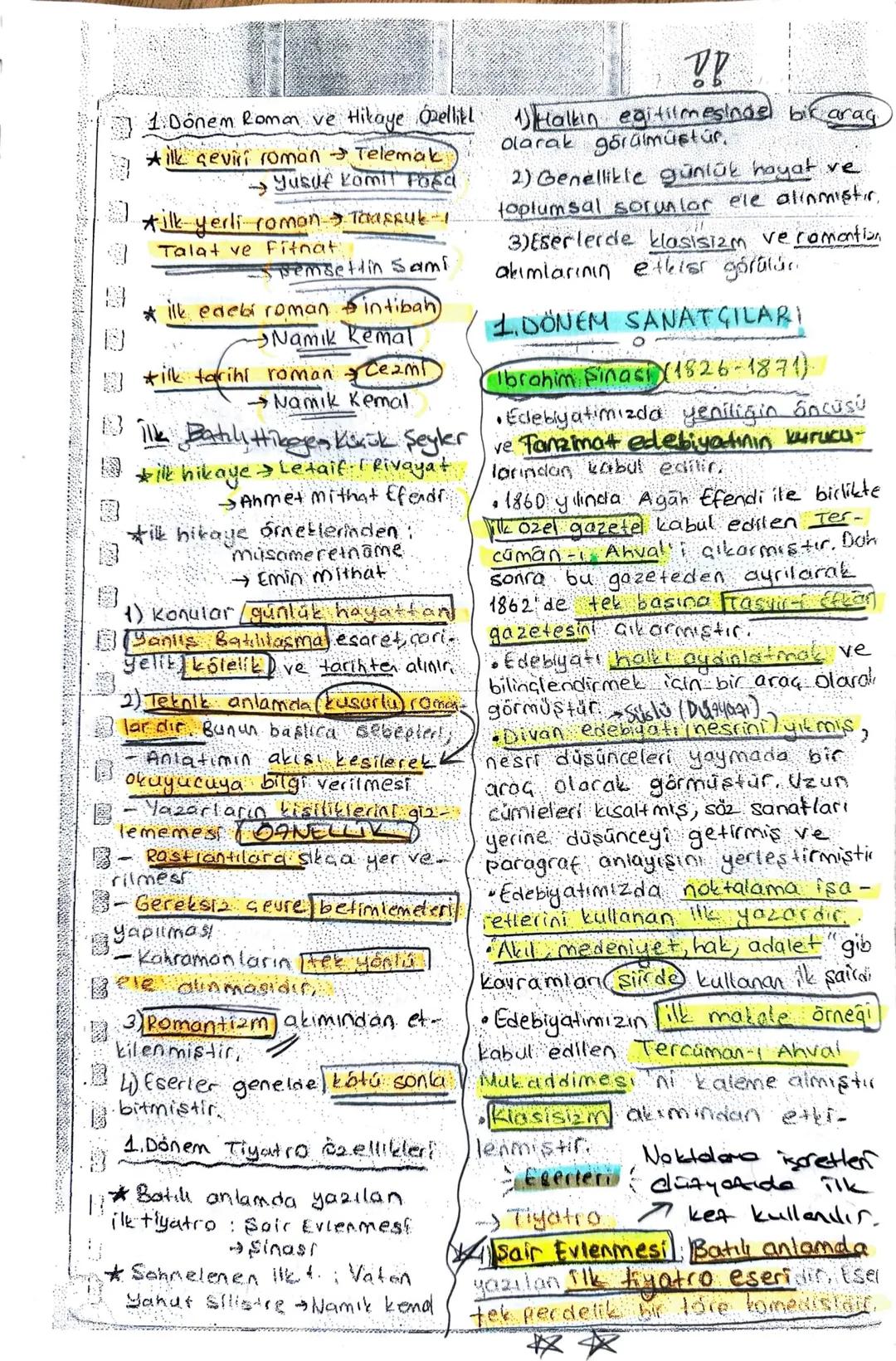 # TANZIMAT EDEBİYATI

Benel Özellikler

*   xosm. Devleti 18. yy'dan itibaren
    Batılı devletlerin gösterdiği ebono-
    mik, bilimsel vb.