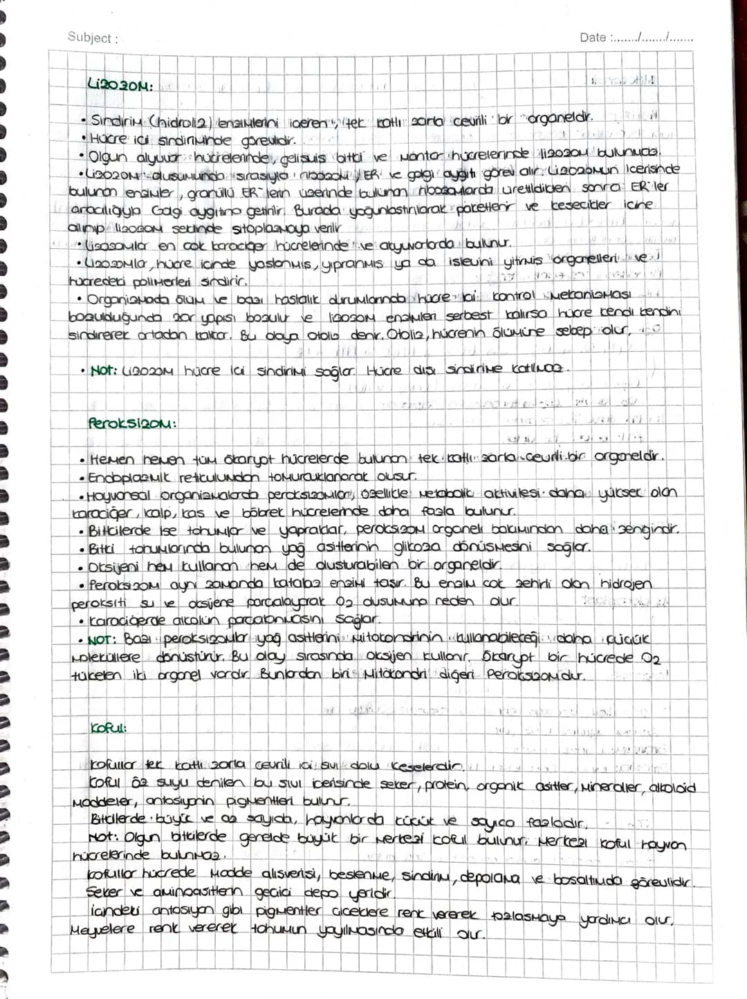 SITOPLAZMA ve ORGANELLER
SITOPLAZMA:
• Hücrenin; hücre zon ile cecairder zan arasında kalan kisuina Sitopiazna denir.
TUM hücrelerde bulunur
