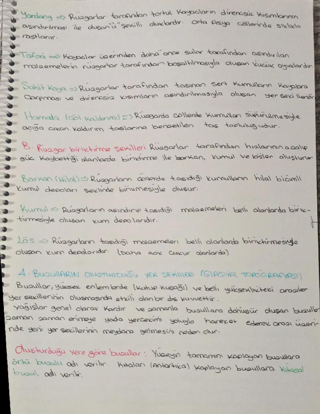 # Diş Kuvvetler

> Enerjisini Günes'ten (iklim - Atmosfer durumundan) alan rüzgarlar,
Sular, ve buzulların olusturduğu kuwetlerdir.

1. Dis 