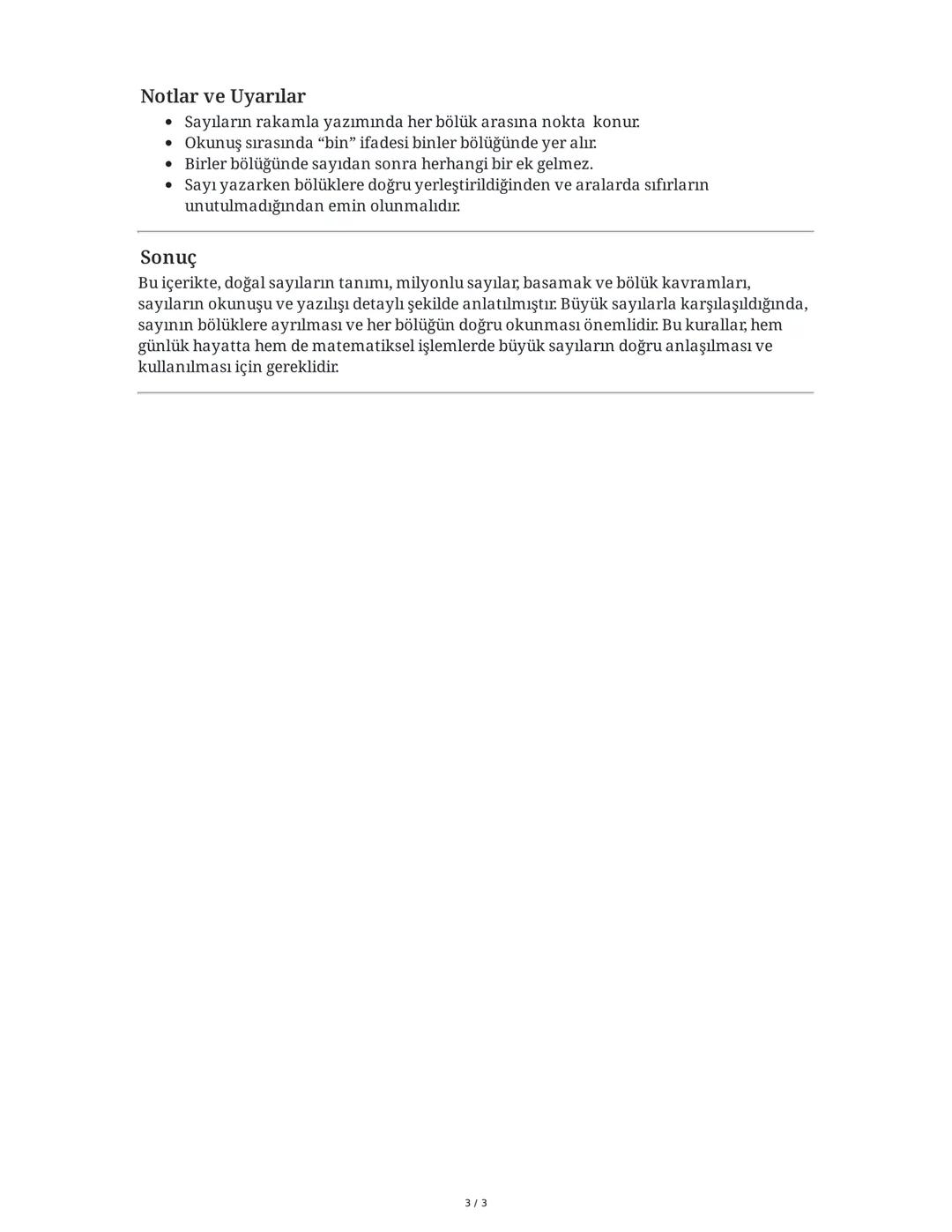 # 5. Sınıf Doğal Sayıların Yazılışı ve Okunuşu

Bu içerik, 5. sınıf matematik dersinde doğal sayıların tanımı, yazılışı ve okunuşu konuların