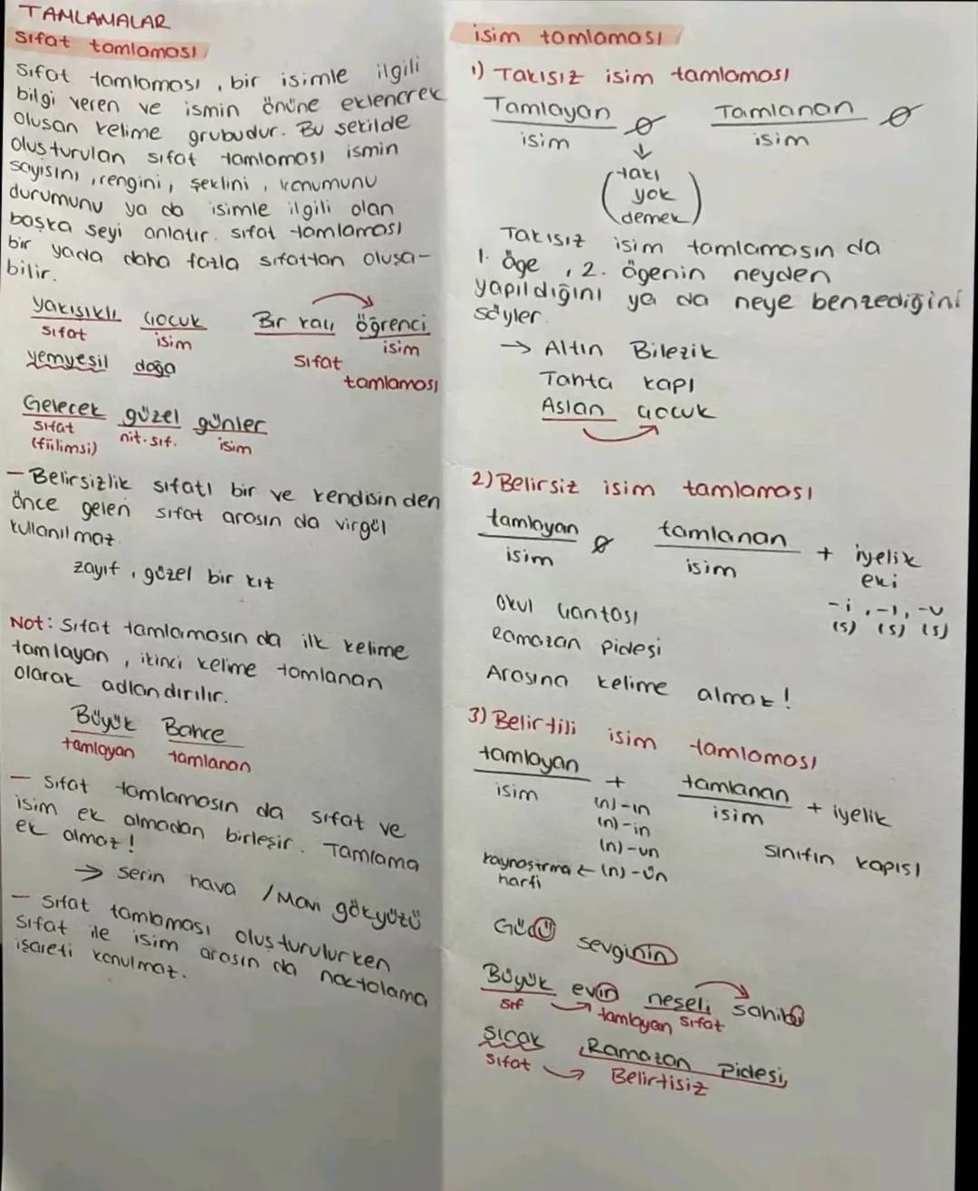 # TAMLAMALAR
Sifat tomlaması/
Sifat tomlomosi, bir isimle ilgili
bilgi veren ve ismin önüne eklenerek
Olusan kelime grubudur. Bu sekilde
o