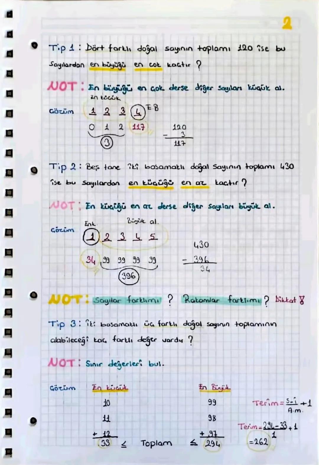 = Sayı Basamakları =
⇒ Bir doğal sayının rakamlarının bulunduğu yere basamak
denir.
Rakamların bulunduğu basamaklara göre aldığı değere
ba