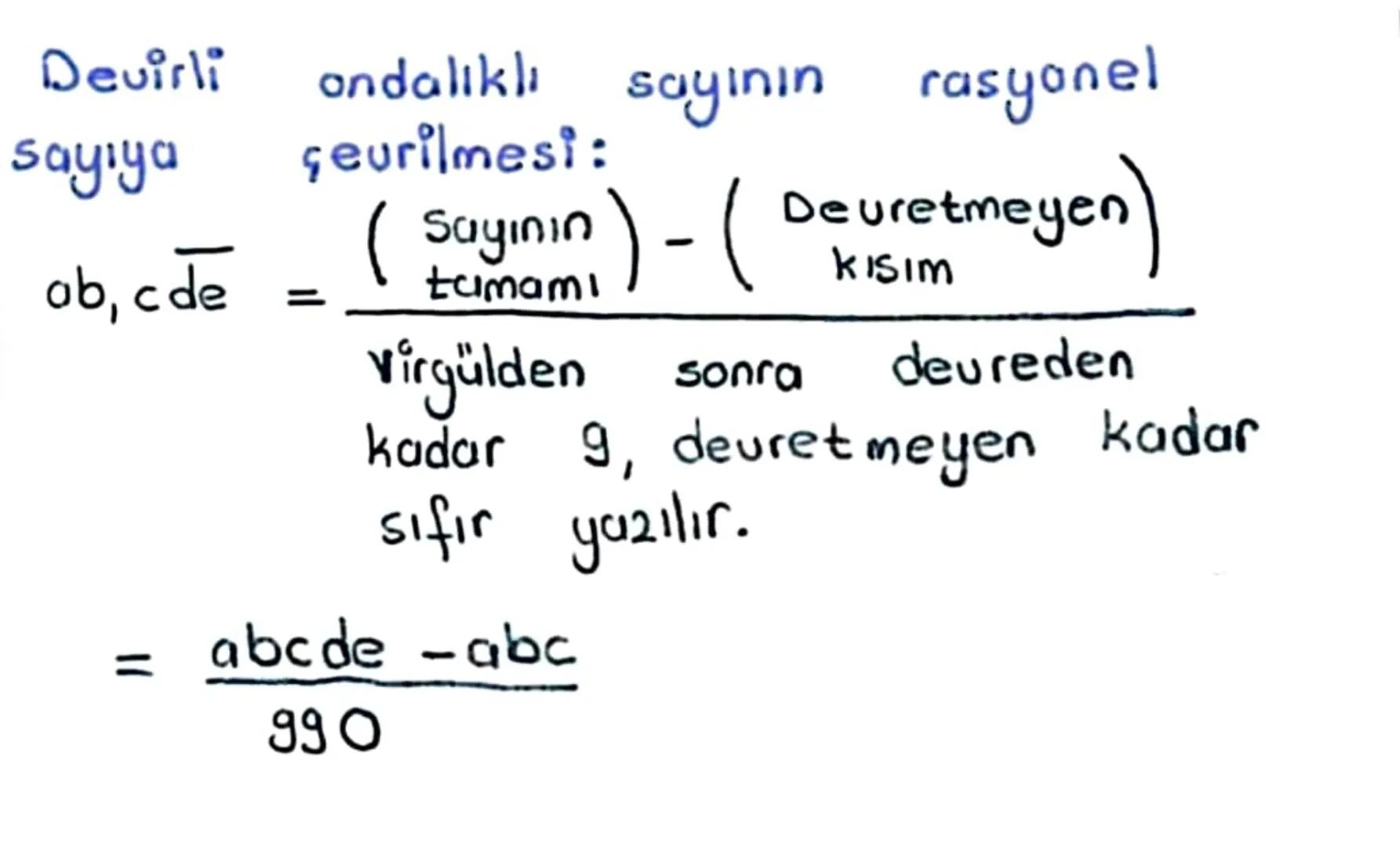 RASYONEL SAYILAR
Tanim a, b birer
wwww
almak üzere
sayılardır
tam say! ue b+O
• şeklinde yazılan
음
유·호, -3,5, .......
NOT:) a kesrinde
101 시