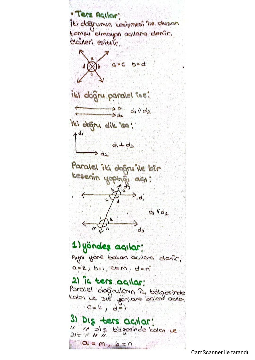 1. DOĞRUDA AGILAR
Değru:
Aynı doğrultuda bulunan sonsuz tane noktanın birleşimine denir,
K
Işın:
Başlangıc
^
noktası belirli bitim noktası b