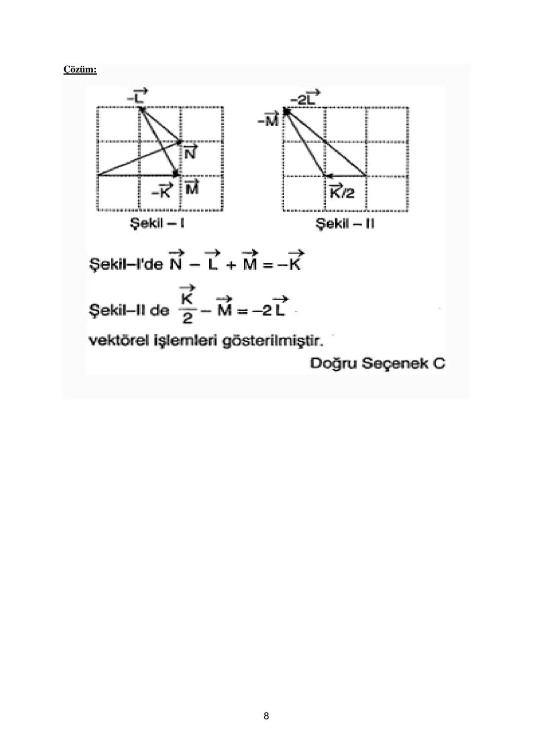 # VEKTÖRLER
Fizikte büyüklükler iki türlüdür: skaler ve vektörel büyüklük.
## 1.Skaler Büyüklükler:
Bir tek sayı ve birimle ifade edilen