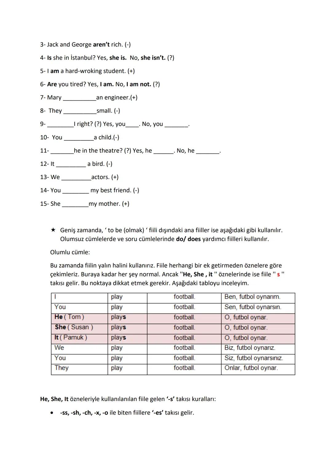 Personal Information
10 Sınıf İngilizce Notları
Kişisel bilgiler hakkında bazı sorular ve cevapları:
1- What is your name and surname? (Adın