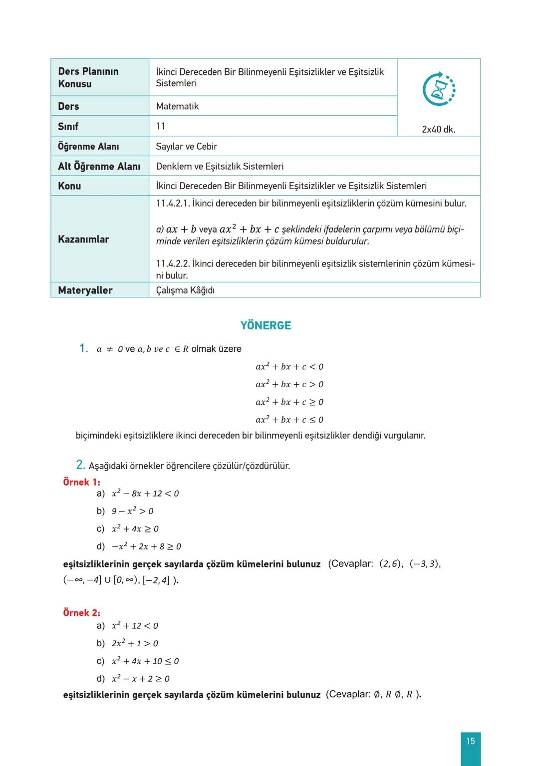 *
**
T.C. MİLLÎ EĞİTİM BAKANLIĞI
11. SINIF
MATEMATİK
Her hakkı saklıdır ve Millî Eğitim Bakanlığı'na aittir.
Bu öğretim materyalinin metni