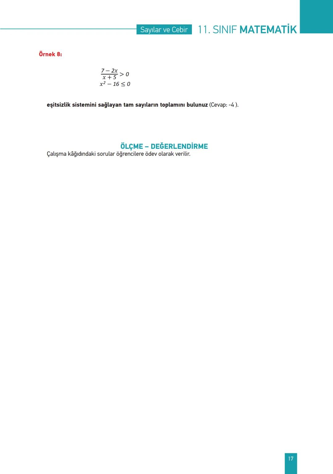 *
**
T.C. MİLLÎ EĞİTİM BAKANLIĞI
11. SINIF
MATEMATİK
Her hakkı saklıdır ve Millî Eğitim Bakanlığı'na aittir.
Bu öğretim materyalinin metni