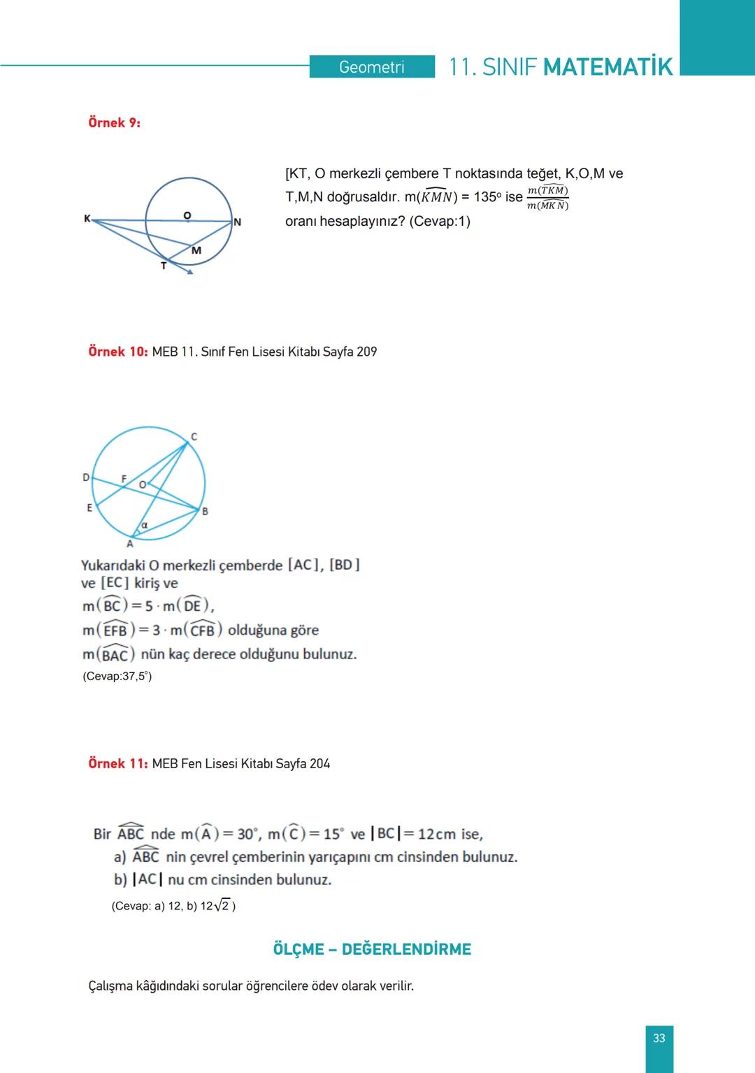 *
**
T.C. MİLLÎ EĞİTİM BAKANLIĞI
11. SINIF
MATEMATİK
Her hakkı saklıdır ve Millî Eğitim Bakanlığı'na aittir.
Bu öğretim materyalinin metni