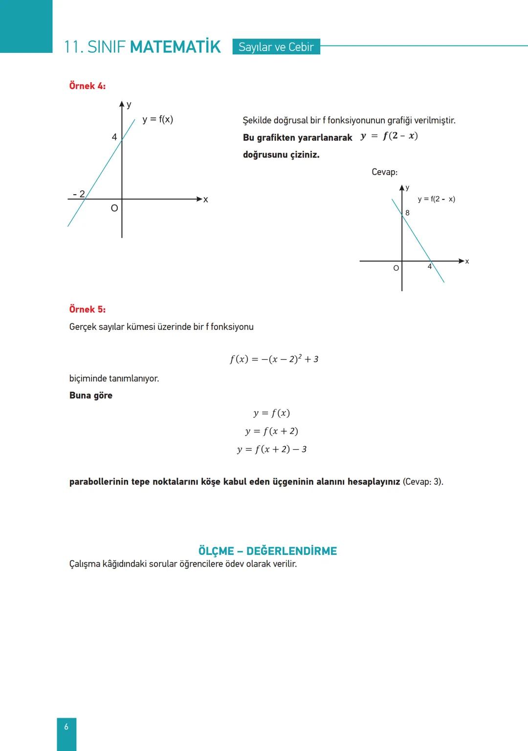 *
**
T.C. MİLLÎ EĞİTİM BAKANLIĞI
11. SINIF
MATEMATİK
Her hakkı saklıdır ve Millî Eğitim Bakanlığı'na aittir.
Bu öğretim materyalinin metni