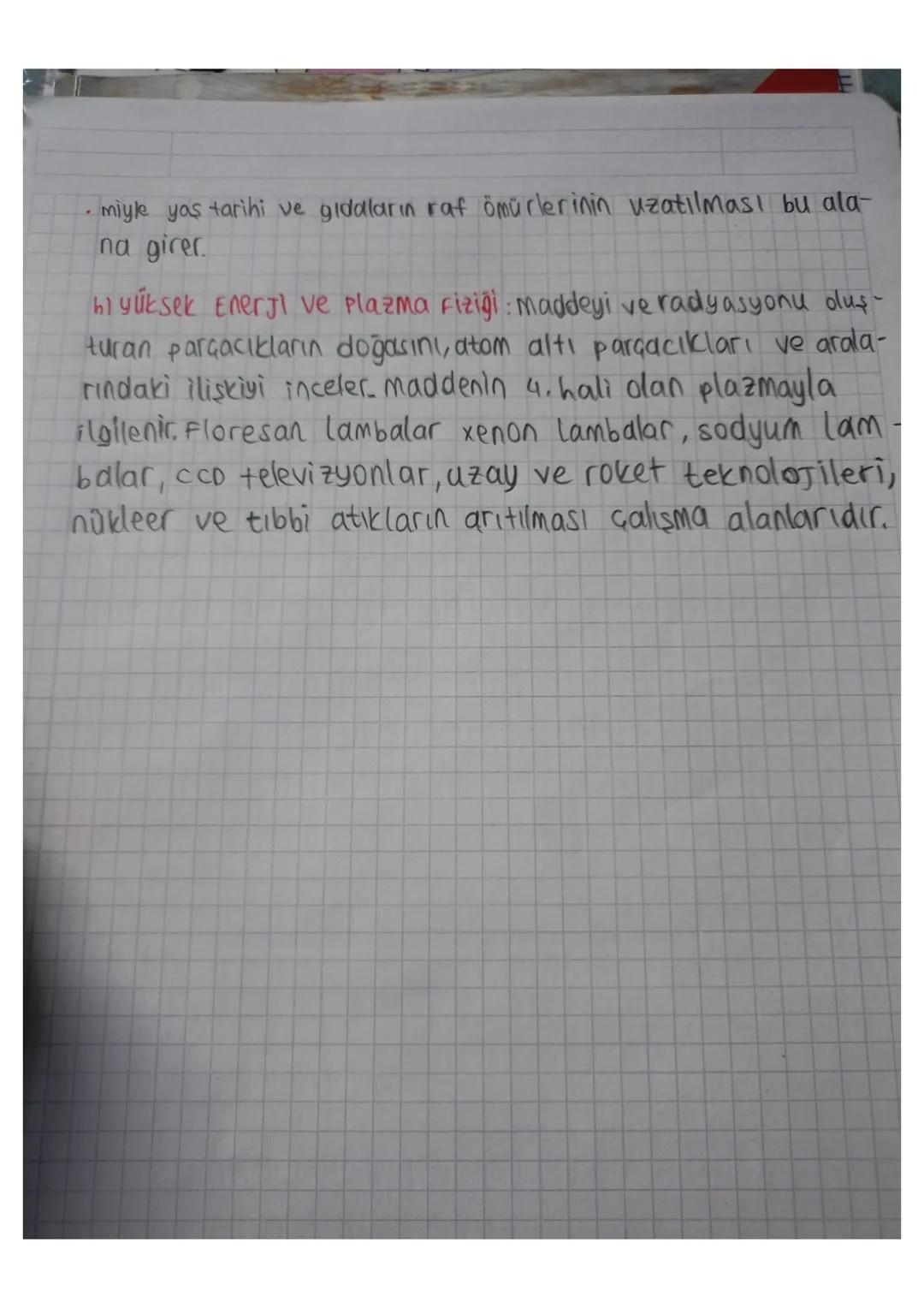 # 1. ünite: Fizik Bilimi ve kariyer keşfi
* Fizik Bilimi ve Diğer Disiplinlerle ilişkisi
* fen bilimleri; fizik, kimya ve biyoloji dis