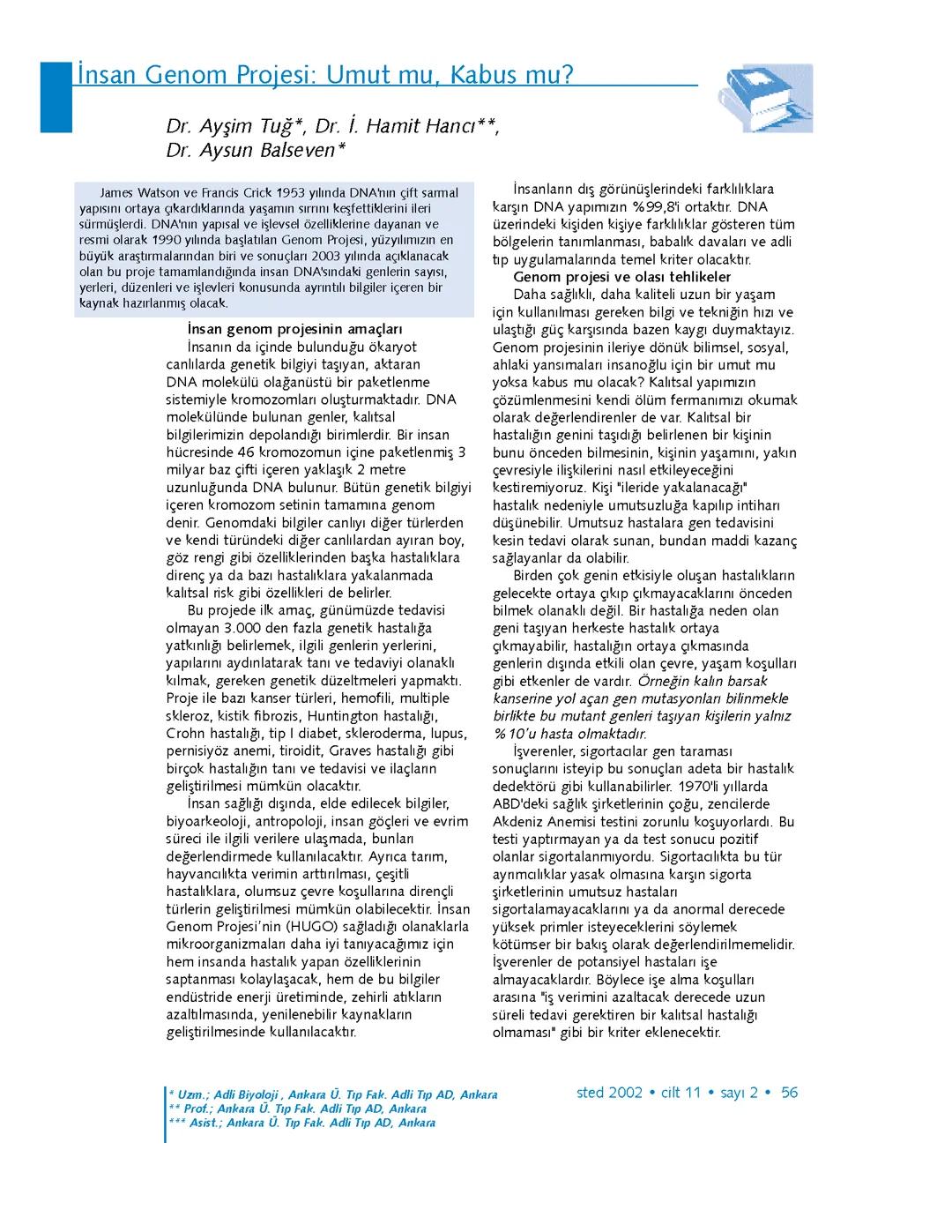 İnsan genom projesi