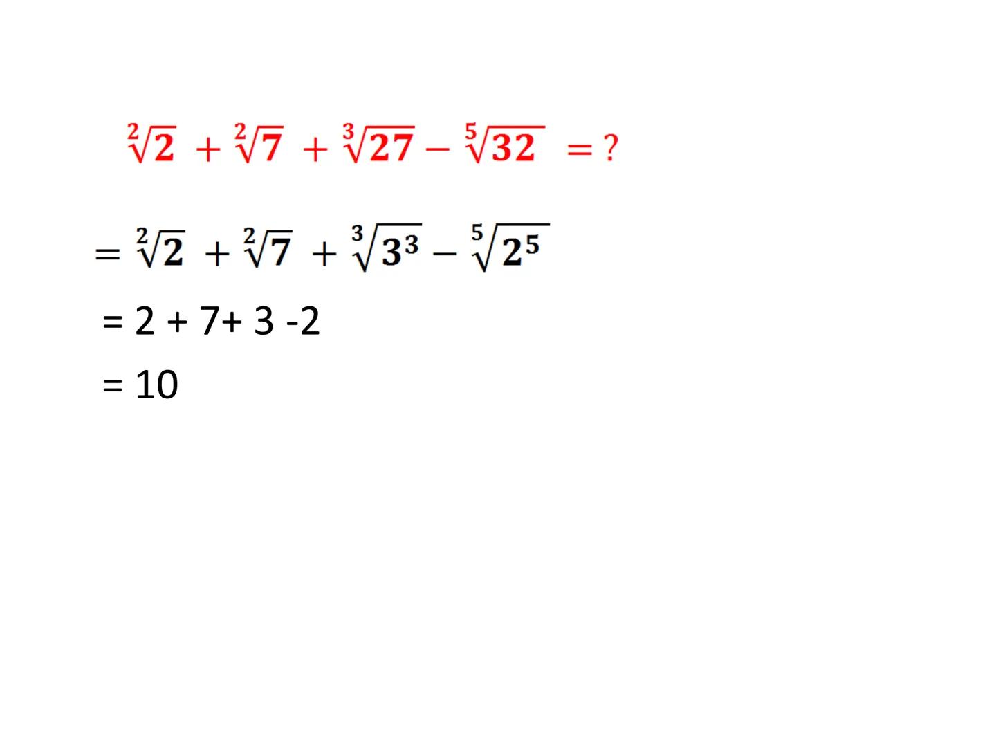 Üslü Çokluklar
Yrd. Doç. Dr. Aslı AYKAÇ
Tıp Fakültesi
Biyofizik AD Tanım
a.a.a.a.a.a.a.a.....
n tane
=
an
an: a'nın n defa çarpımıdır.
n: üs