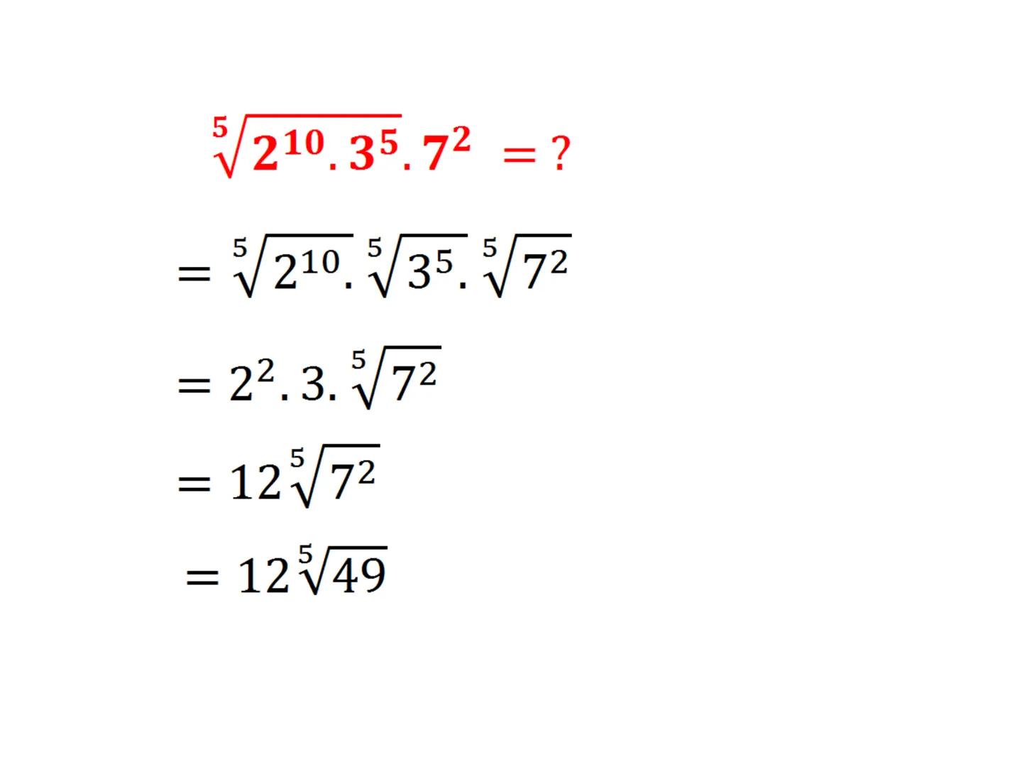 Üslü Çokluklar
Yrd. Doç. Dr. Aslı AYKAÇ
Tıp Fakültesi
Biyofizik AD Tanım
a.a.a.a.a.a.a.a.....
n tane
=
an
an: a'nın n defa çarpımıdır.
n: üs