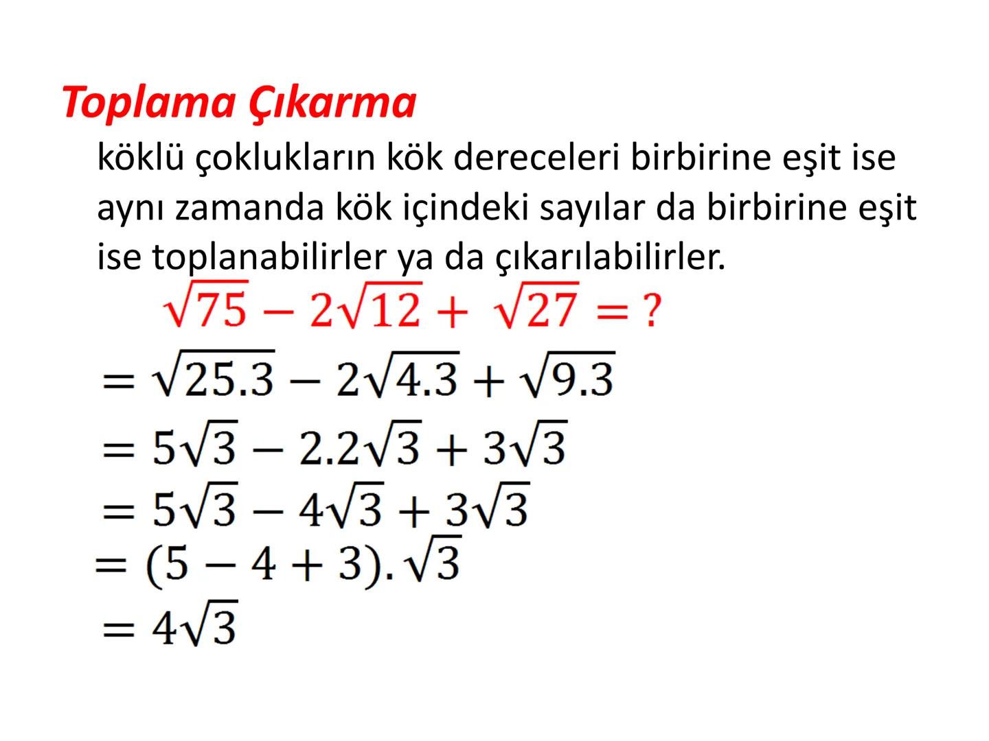 Üslü Çokluklar
Yrd. Doç. Dr. Aslı AYKAÇ
Tıp Fakültesi
Biyofizik AD Tanım
a.a.a.a.a.a.a.a.....
n tane
=
an
an: a'nın n defa çarpımıdır.
n: üs