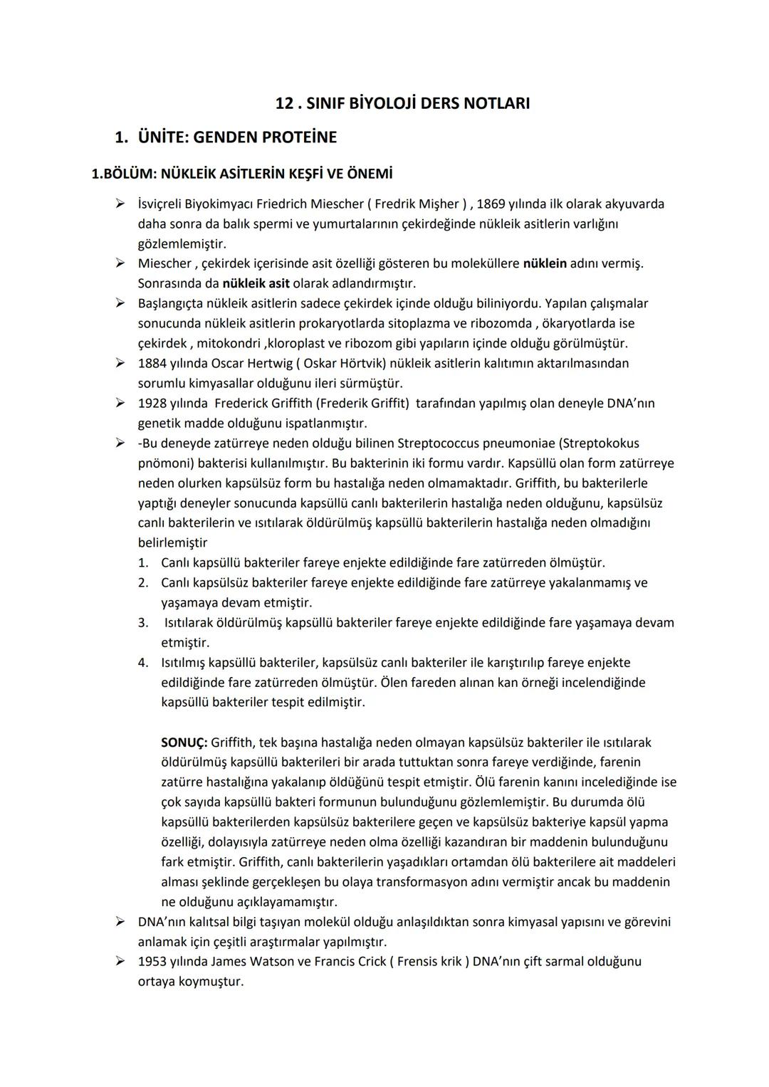 Ayt biyoloji 1.unite