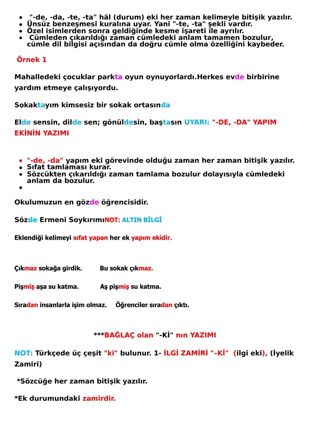 YAZIM KURALLARI
A- BÜYÜK HARFLERİN KULLANILDIĞI YERLER
1- CÜMLE BÜYÜK HARFLE BAŞLAR:
Ak akçe kara gün içindir.
Hayatta en hakiki mürşit ilim