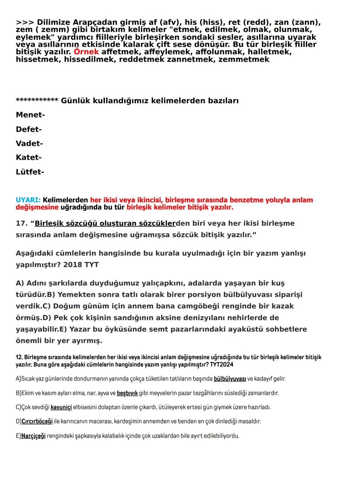 YAZIM KURALLARI
A- BÜYÜK HARFLERİN KULLANILDIĞI YERLER
1- CÜMLE BÜYÜK HARFLE BAŞLAR:
Ak akçe kara gün içindir.
Hayatta en hakiki mürşit ilim
