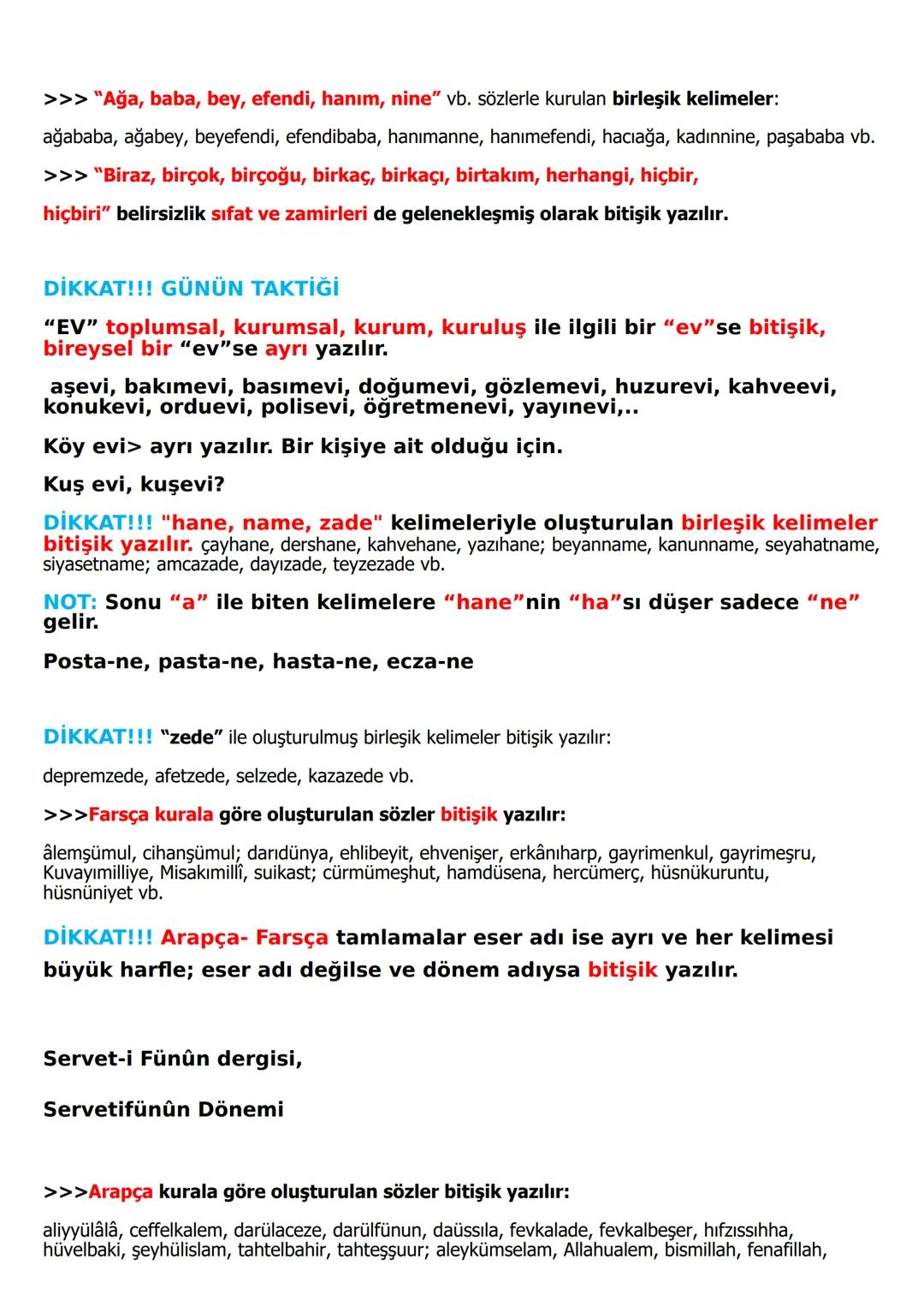 YAZIM KURALLARI
A- BÜYÜK HARFLERİN KULLANILDIĞI YERLER
1- CÜMLE BÜYÜK HARFLE BAŞLAR:
Ak akçe kara gün içindir.
Hayatta en hakiki mürşit ilim