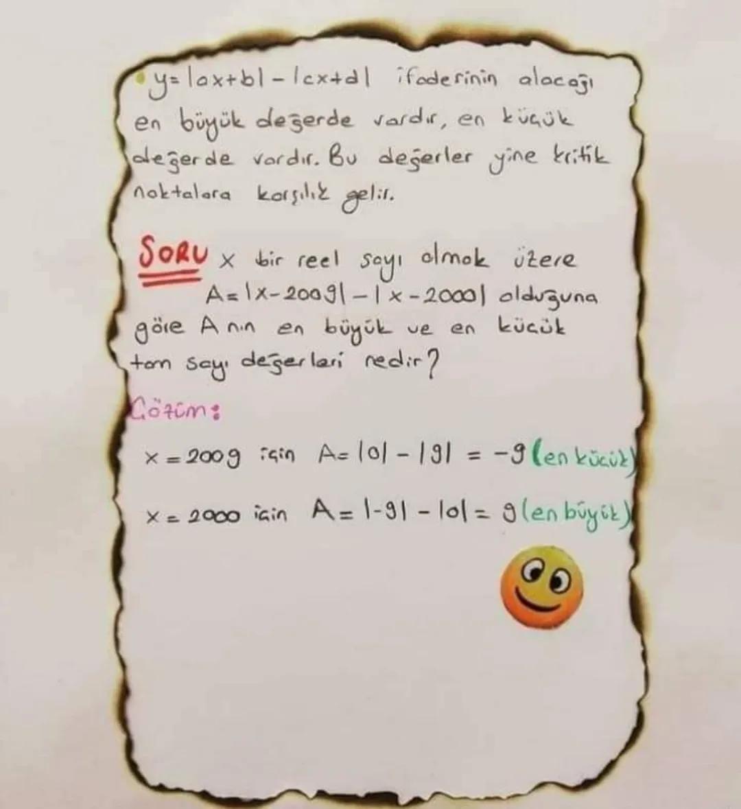 # MUTLAK DEĞER
Bir sayının sayı doğrusunda sıfıra alan
0 sayının mutlak değeri
uzaklığına
denir ve Ixl ile ifade edilir.
1x1 = $\begin{cas