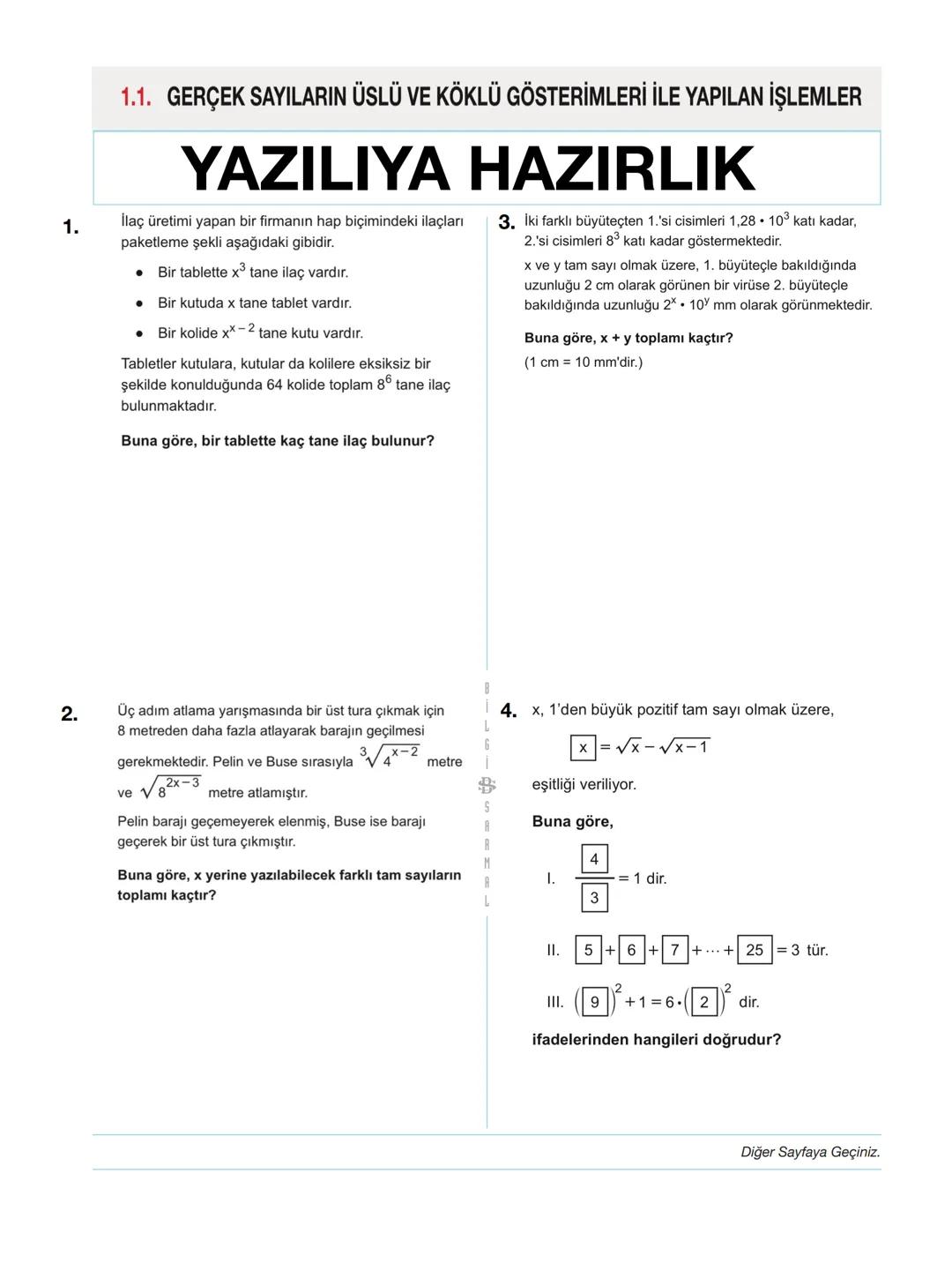 Maarif Modeline %100 Uyumlu Süreç İzlemenin En Kolay Yolu Olan
Soru Bankalarımıza Gösterdiğiniz Yoğun İlginiz için
Teşekkür Ederiz
9.SINIF
M