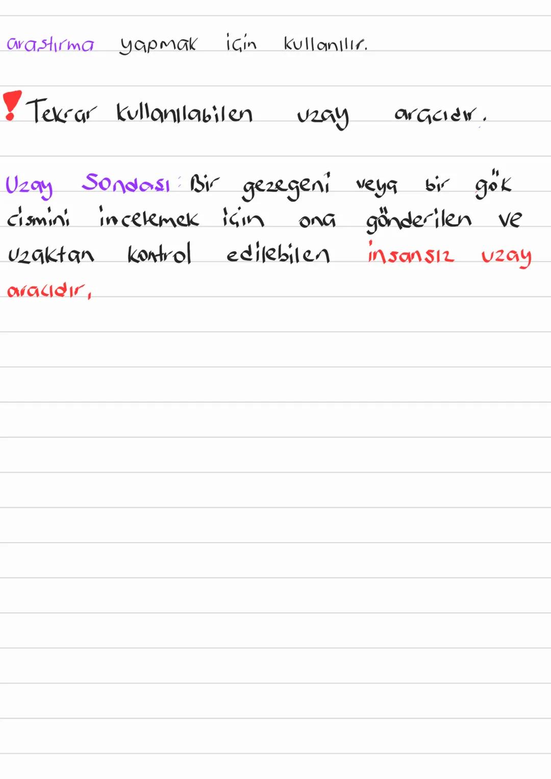 Güneş Sistemi Ve Ötesi
Uzay Teknolojileri
Bütün gök cisimlerini
boşluğa
Uzay
içinde bulunduran
son Suz
denir.Uzayla
ilgili arastirmalar
yapa