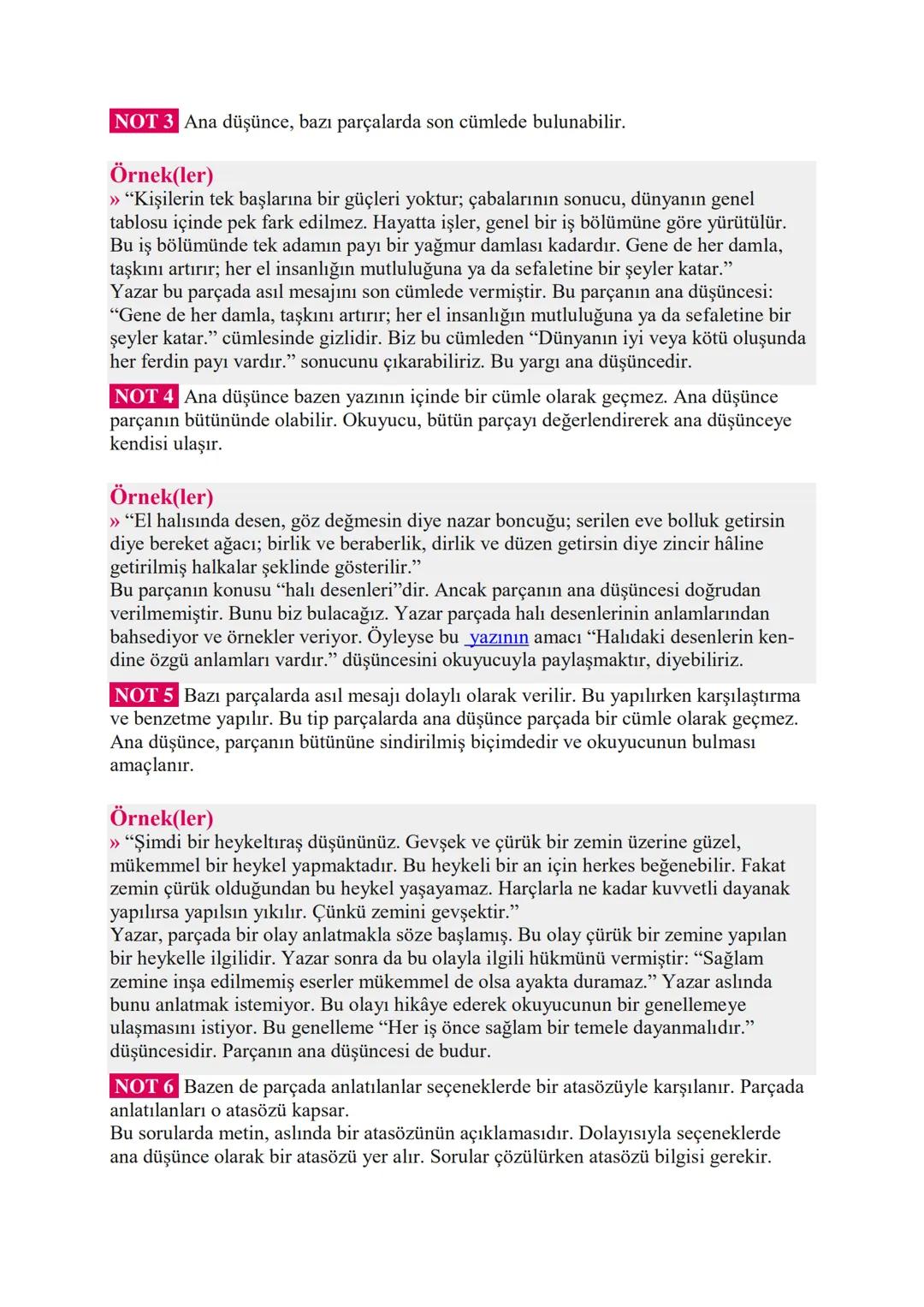 # PARAGRAFIN ANLAM YÖNÜ
Anlam bakımından paragraf; ana düşünce, yardımcı düşünceler, konu, başlık,
anahtar kelimeler, soru, duygular, duyul