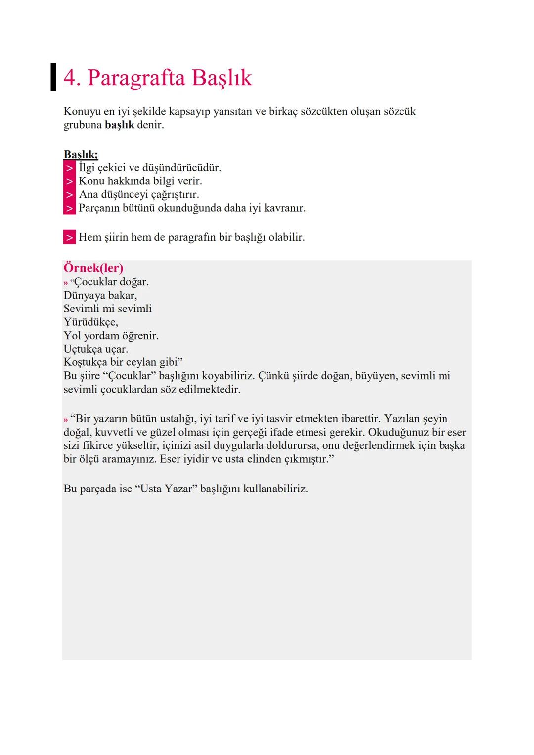 # PARAGRAFIN ANLAM YÖNÜ
Anlam bakımından paragraf; ana düşünce, yardımcı düşünceler, konu, başlık,
anahtar kelimeler, soru, duygular, duyul