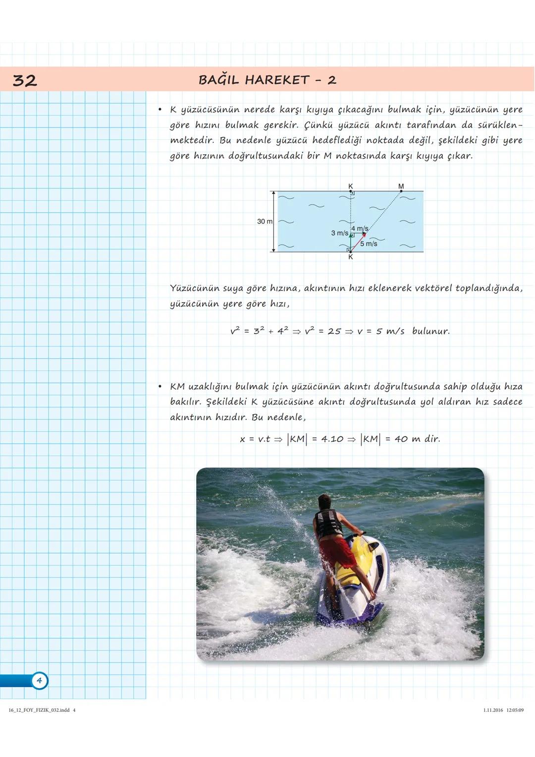 # FİZİK
## BAĞIL HAREKET - 1
* Sabit Hızlı İki Cismin Birbirine Göre Hareketi
BAĞIL HAREKET
Bir tren istasyonunda yanyana durmakta ola