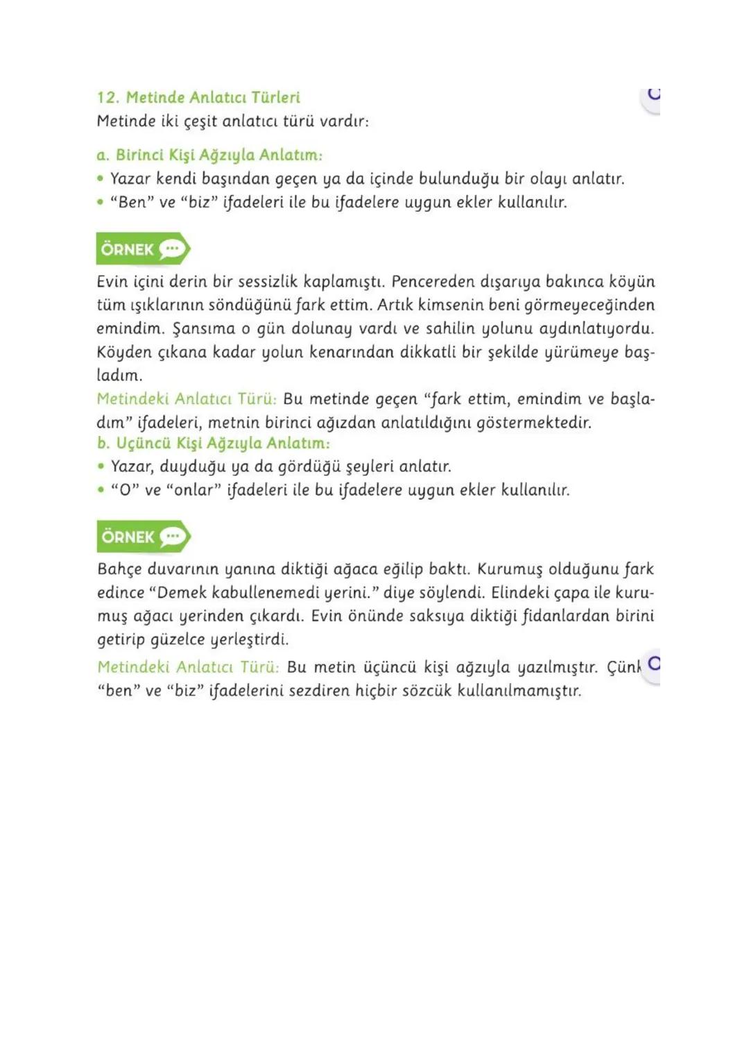 1. Metinde Konu
>> Yazarın üzerinde durduğu olay, durum ya da düşünce metnin konusunu
oluşturur. Şiir için de aynı durum söz konusudur.
Met