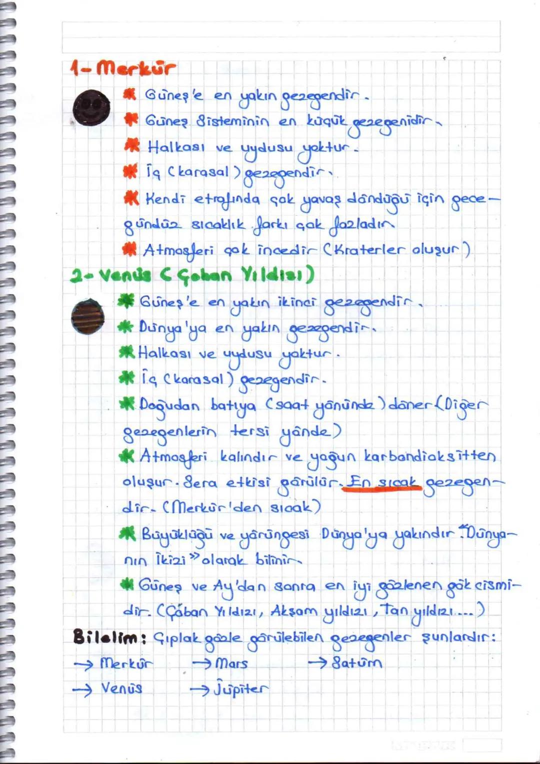 1. UNITE
GÜNEŞ SISTEMI VE TUTULMALAR
4. Güneş Sistemi
Güneş ve çevresinde dolanan gök cisimlerinin ( geze-
genler, uydular, asteroitler, kuy