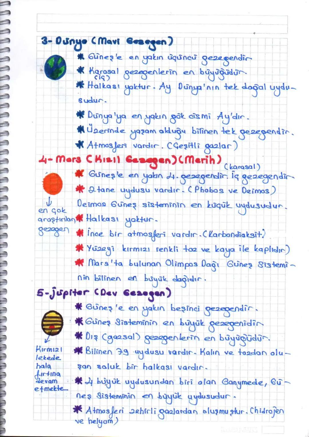 1. UNITE
GÜNEŞ SISTEMI VE TUTULMALAR
4. Güneş Sistemi
Güneş ve çevresinde dolanan gök cisimlerinin ( geze-
genler, uydular, asteroitler, kuy