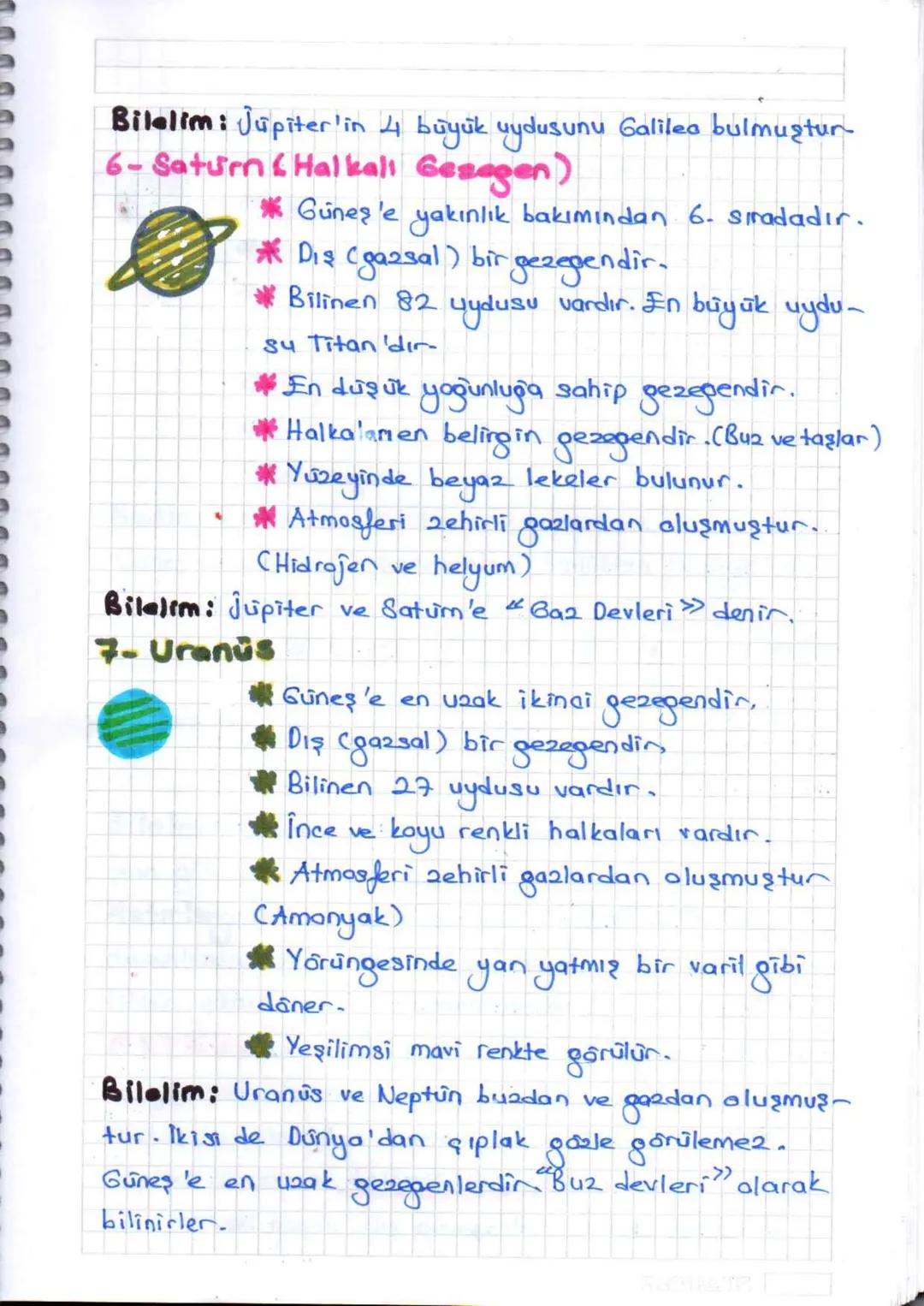 1. UNITE
GÜNEŞ SISTEMI VE TUTULMALAR
4. Güneş Sistemi
Güneş ve çevresinde dolanan gök cisimlerinin ( geze-
genler, uydular, asteroitler, kuy