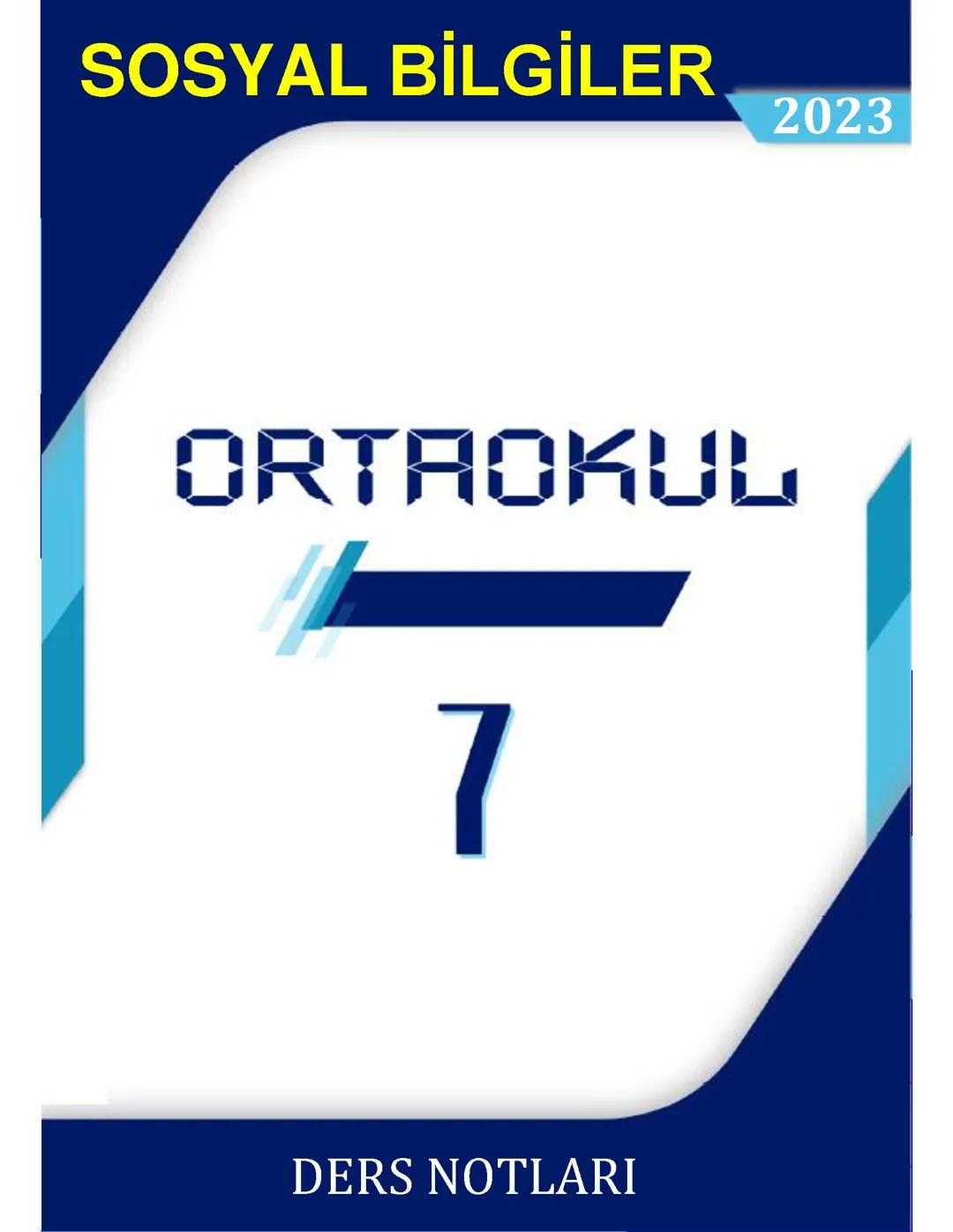 Sosyal Bilgiler 1.Ünite Ders Notu