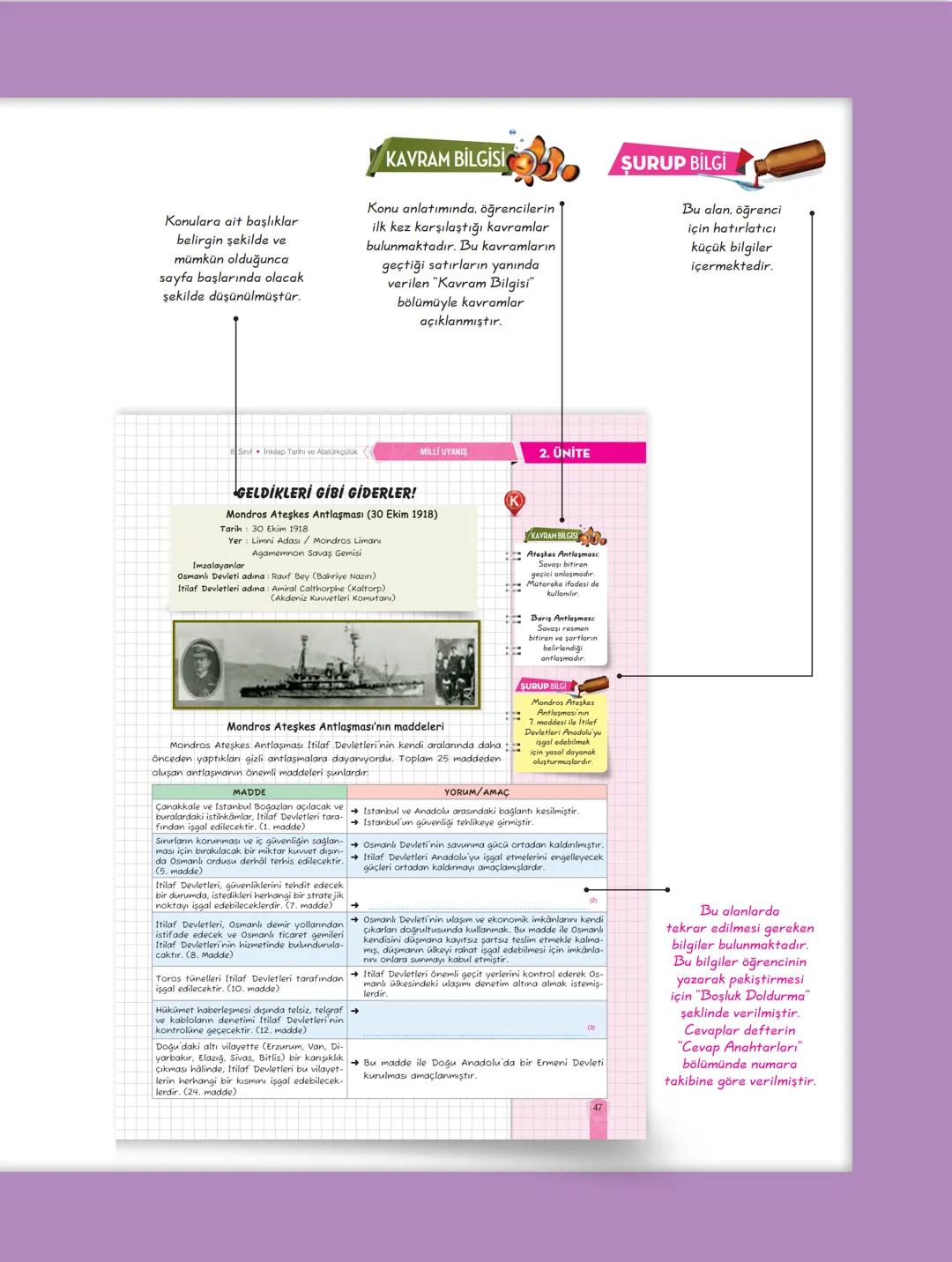 yeni nesil
kazandıran
defter
T.C. İnkılap Tarihi
ve Atatürkçülük
Akıllı Tahta
Uyumlu
Müfredata
Uyumlu
V
8
Kazanım
Odaklı
Eğlenceli
E