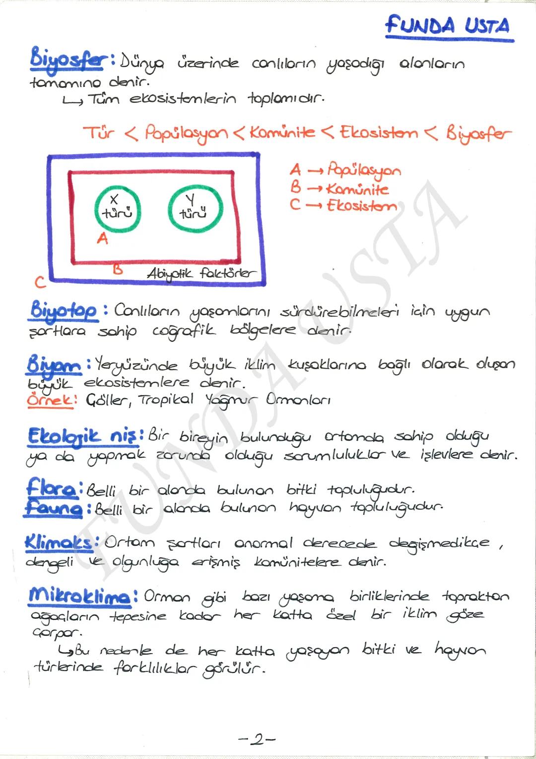 # EKOLOJİ
Ekoloji: Canlıların birbirleri ve çevreleri ile ilişkilerini
inceleyen bilim dalıdır.
*Belli bir bölgede yaşayan canlı toplulukla