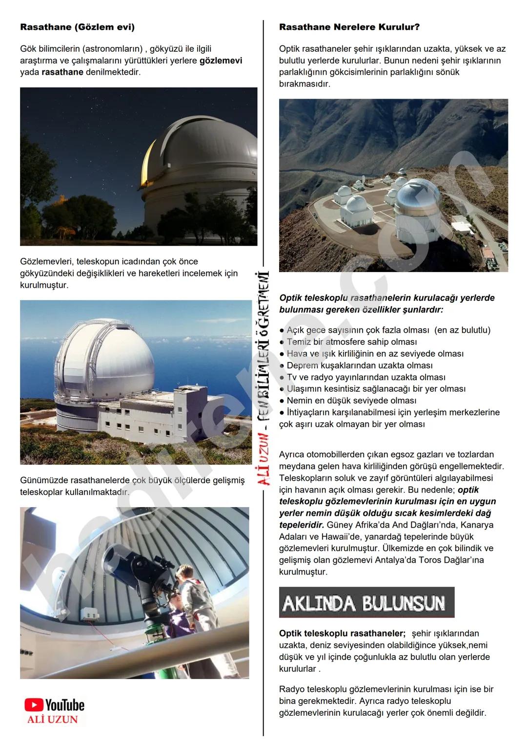 7.SINIF 1.ÜNİTE
GÜNEŞ SİSTEMİ VE ÖTESİ
UZAY TEKNOLOJİLERİ
UZAY ARAŞTIRMALARI
Eski çağlardan günümüze kadar uzay hakkında
çeşitli araştırmala