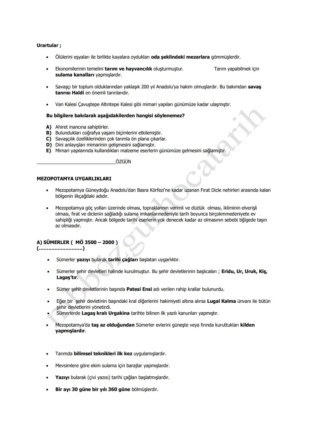 2. ÜNİTE : UYGARLIĞIN DOĞUŞU VE İLKÇAĞ UYGARLIKLARI
ANADOLU UYGARLIĞI
MÖ 2. yy'da Anadolu
200 km
PONTOS EVKSEYNOS
TRAKLAR
MISYA
FRIGYA