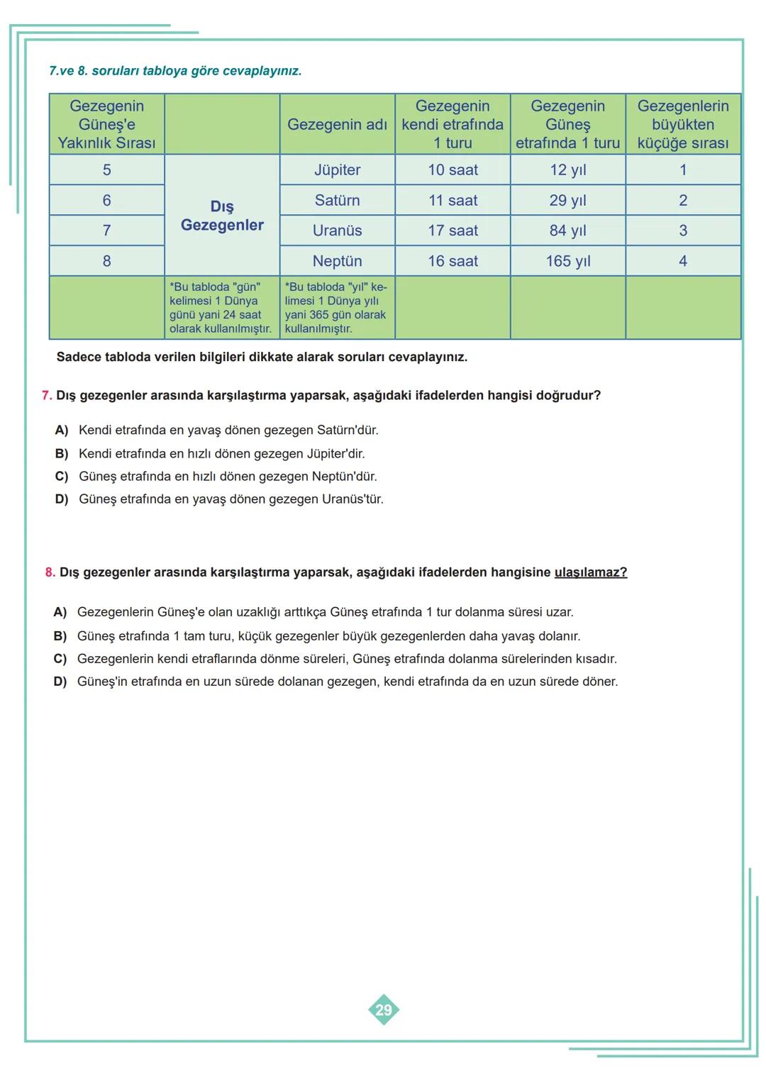6.SINIF 1. ÜNİTE
ÇALIŞMA FASİKÜLÜ
FEN BİLİMLERİ
Bu kitapçık HATAY Ölçme Değerlendirme Merkezi
tarafından hazırlanmıştır. ETKİNLİK - 1
1
2
3