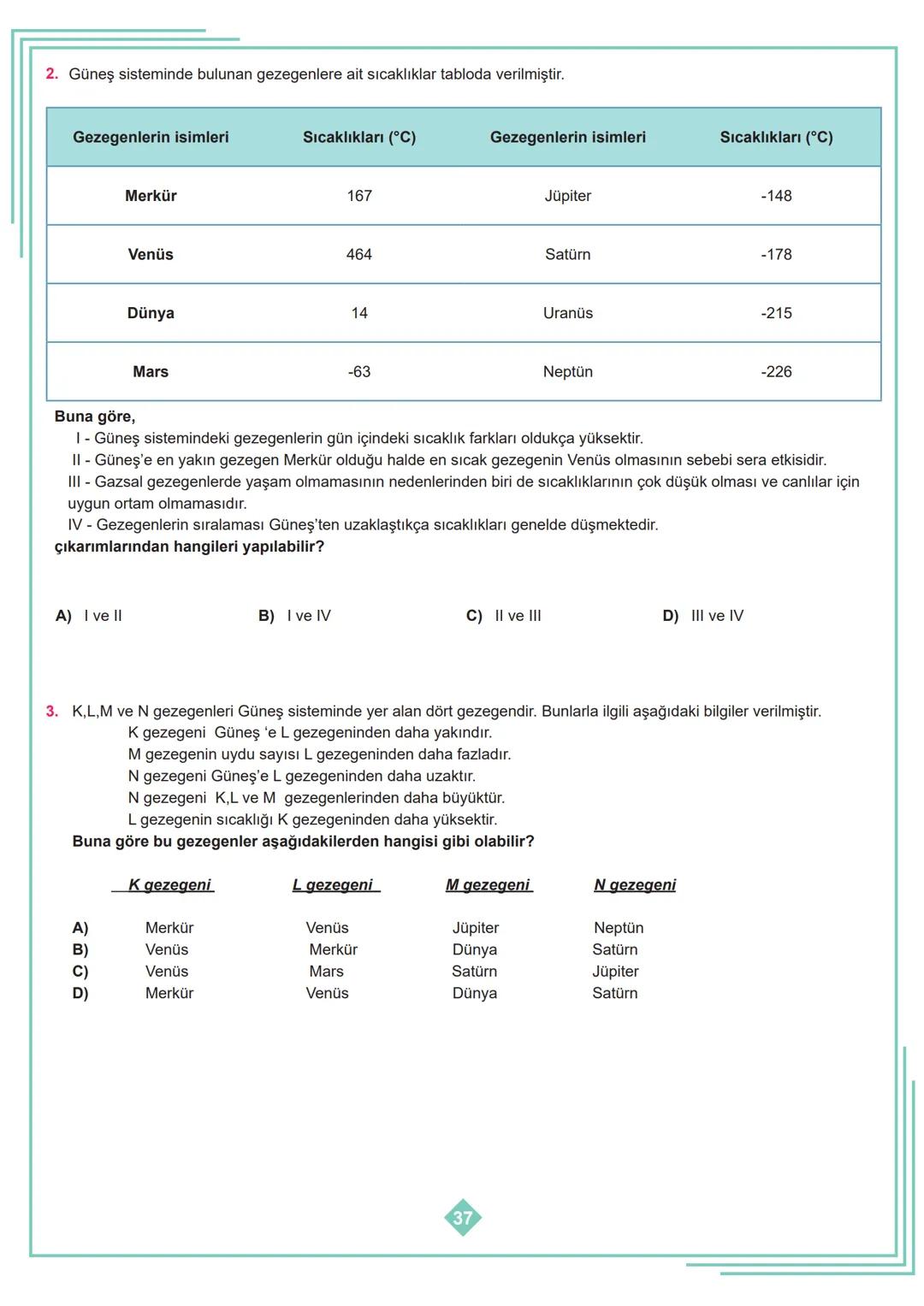 6.SINIF 1. ÜNİTE
ÇALIŞMA FASİKÜLÜ
FEN BİLİMLERİ
Bu kitapçık HATAY Ölçme Değerlendirme Merkezi
tarafından hazırlanmıştır. ETKİNLİK - 1
1
2
3